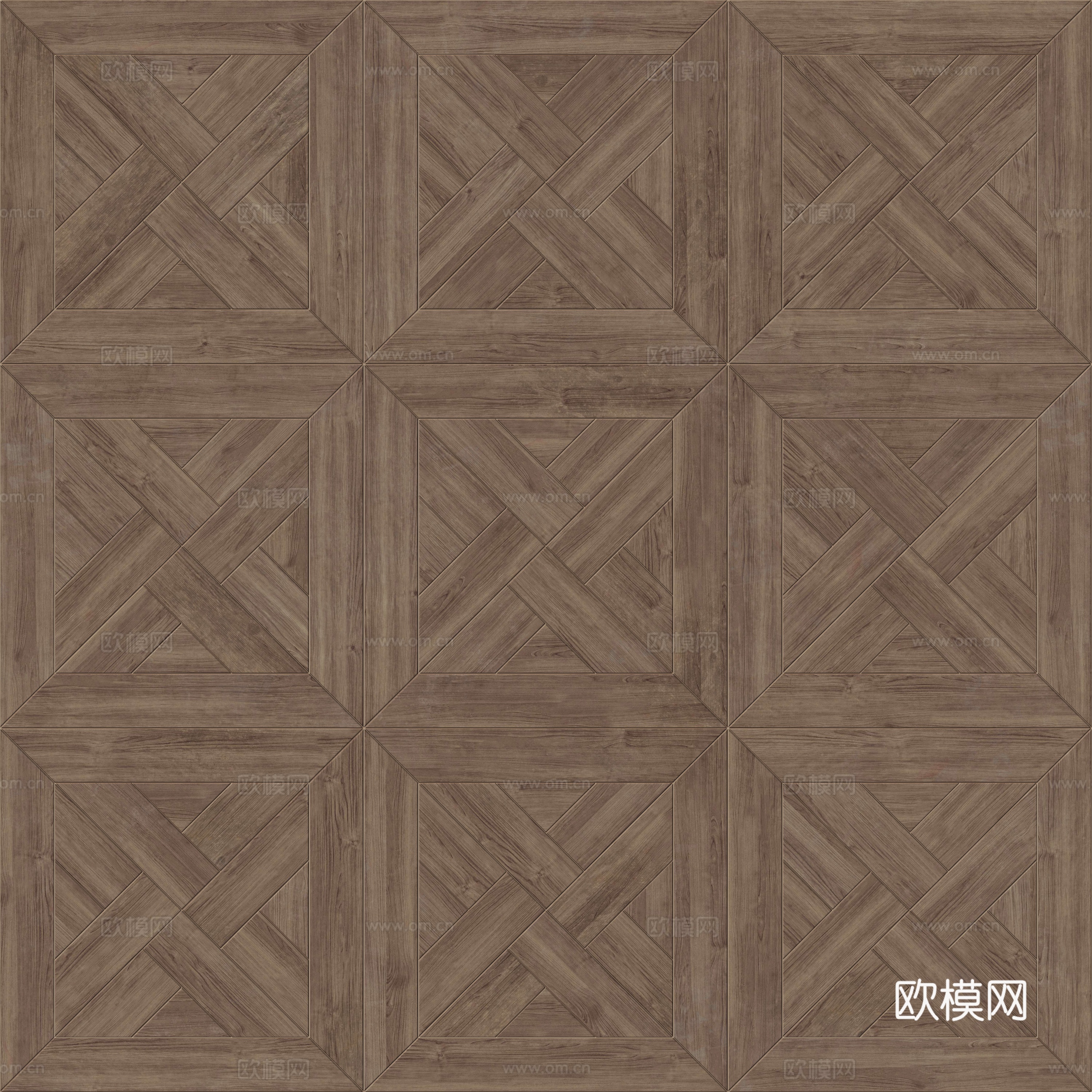 三角形风车拼花原木色实木地板66下载