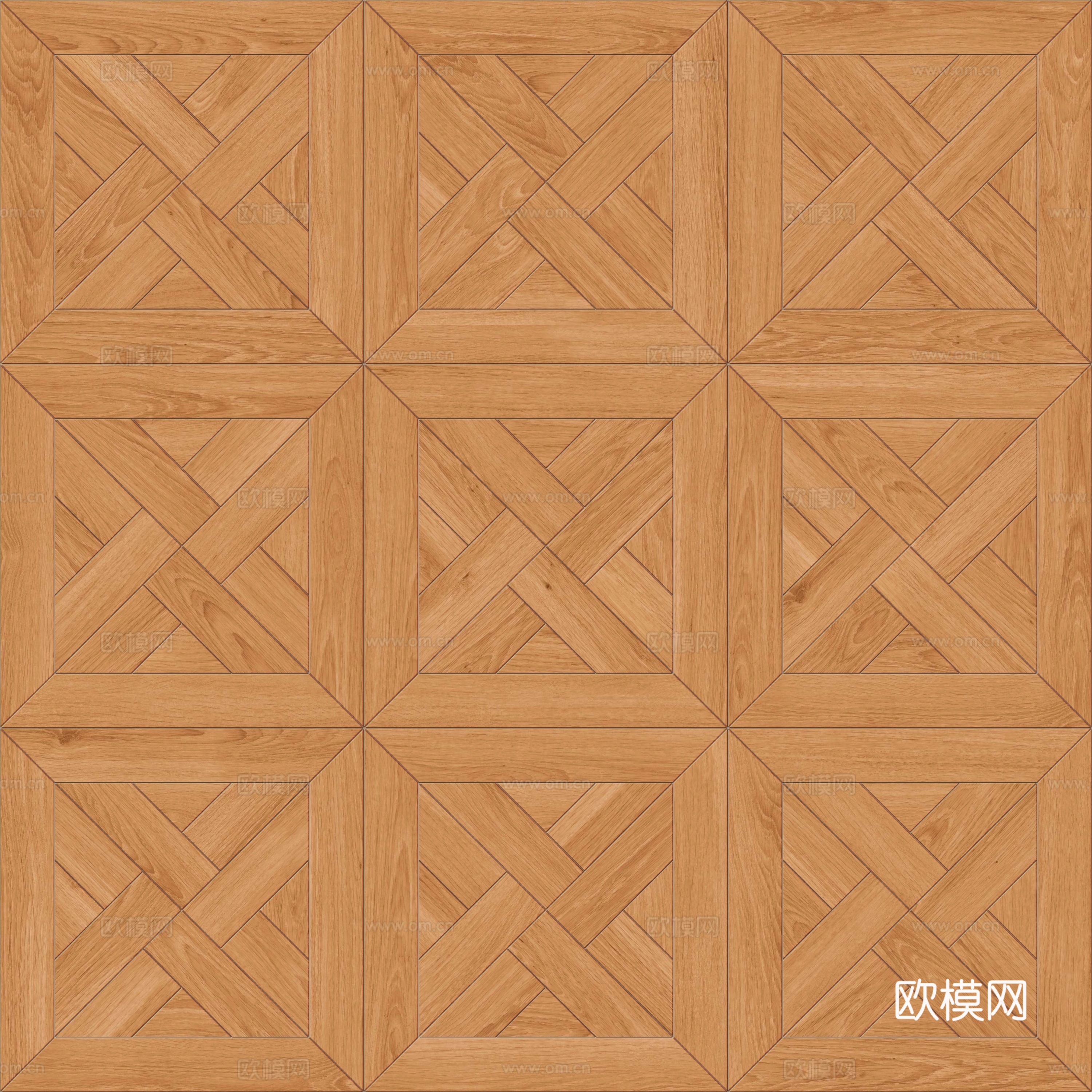 三角形风车拼花原木色实木地板101下载