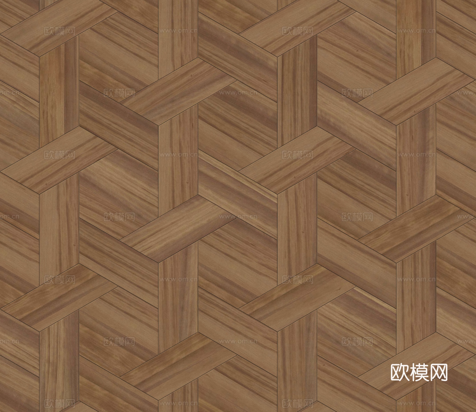 六边形拼花原木色实木地板31