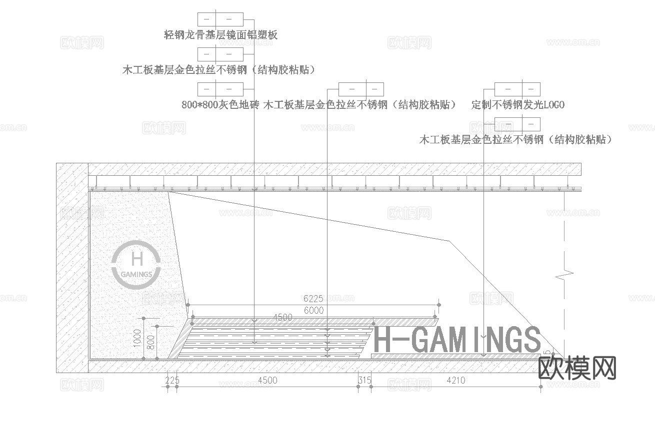 电竞网咖 最新全套施工图cad施工图