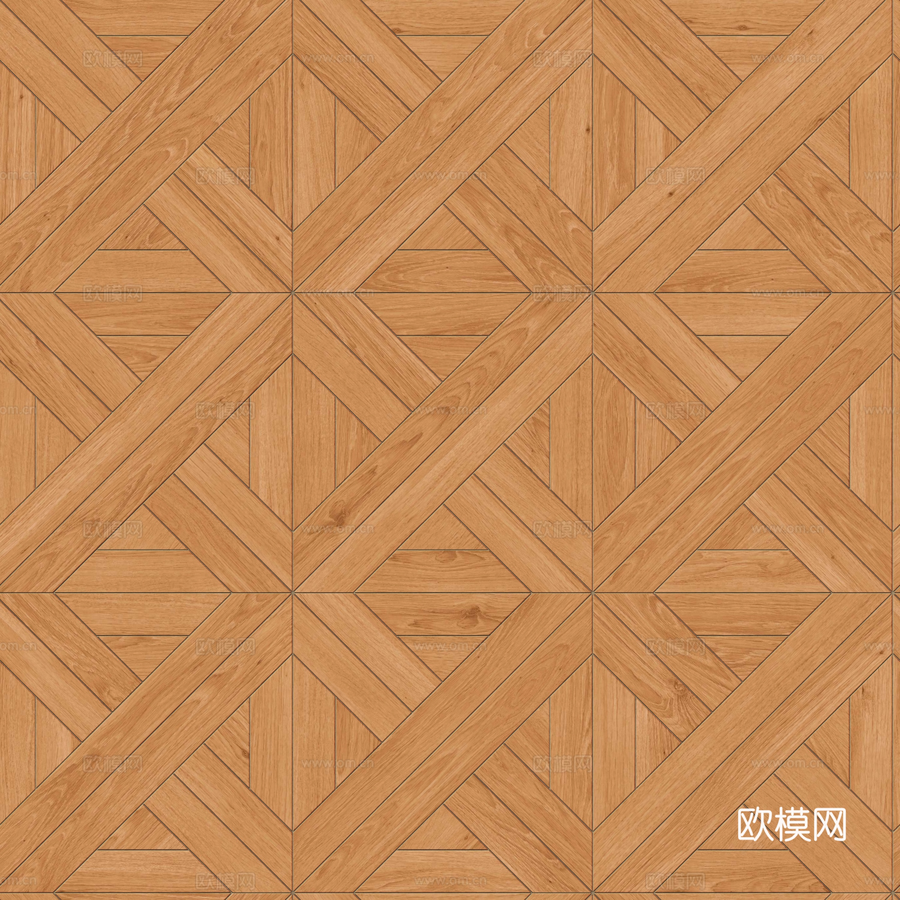 三角形拼花原木色实木地板100下载
