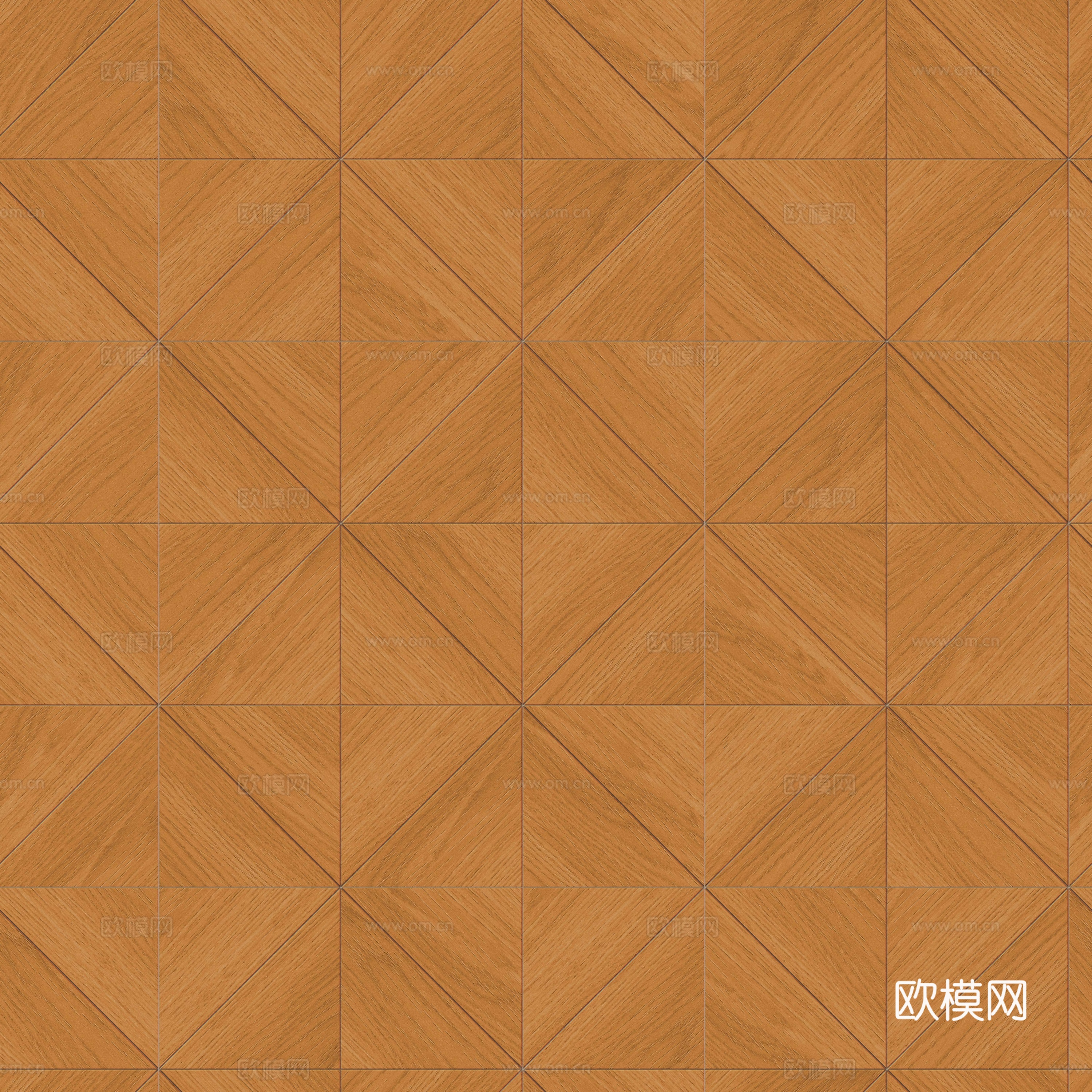 三角形拼花原木色实木地板58下载