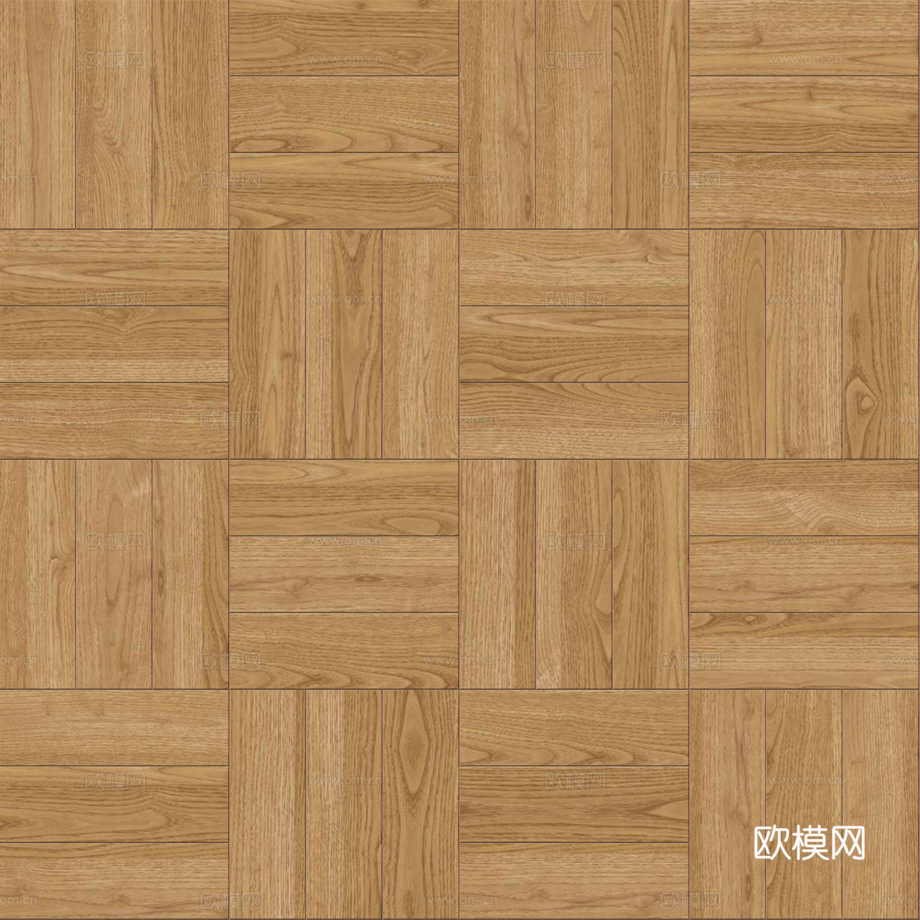 席纹拼花原木色实木地板17