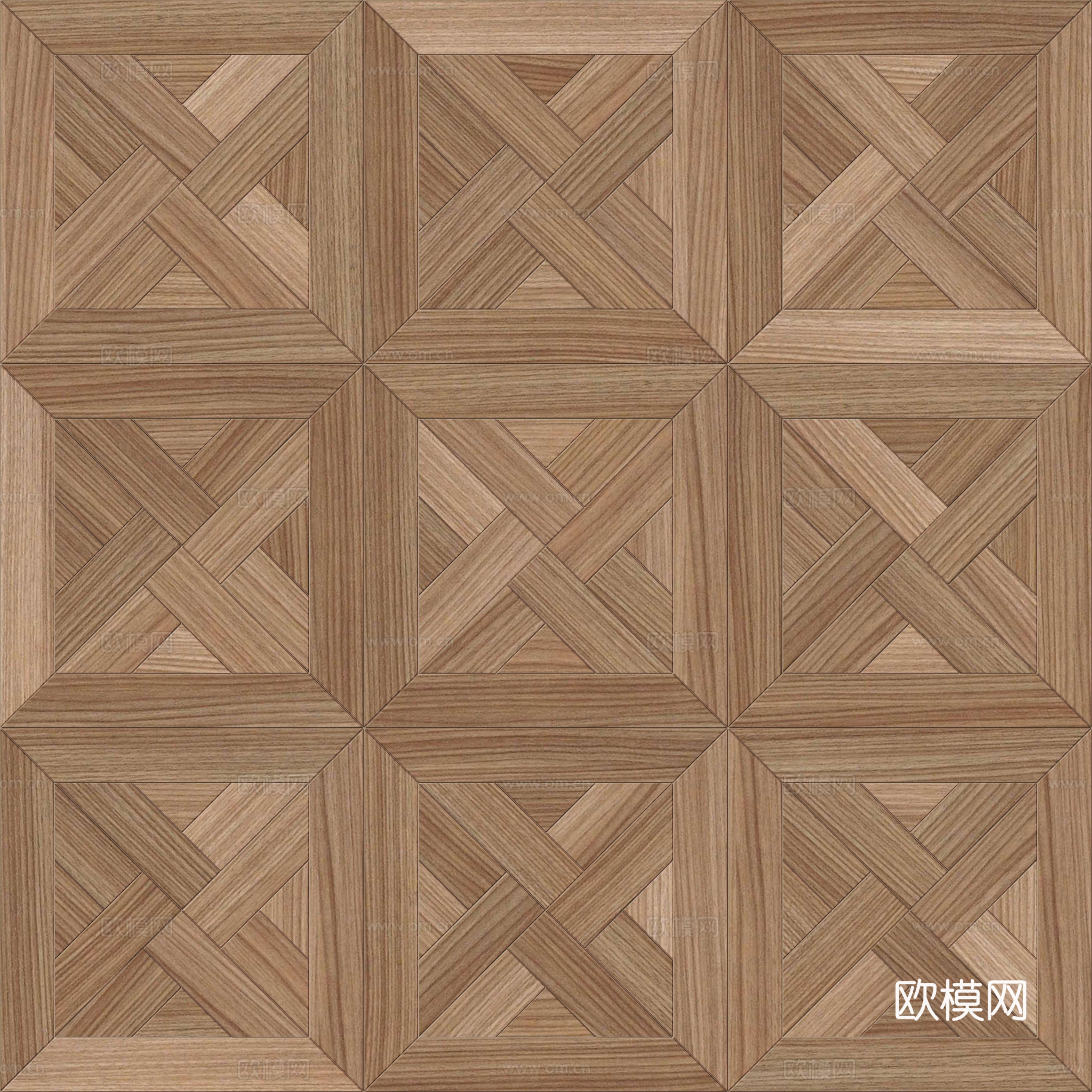 三角形风车拼花原木色实木地板50下载