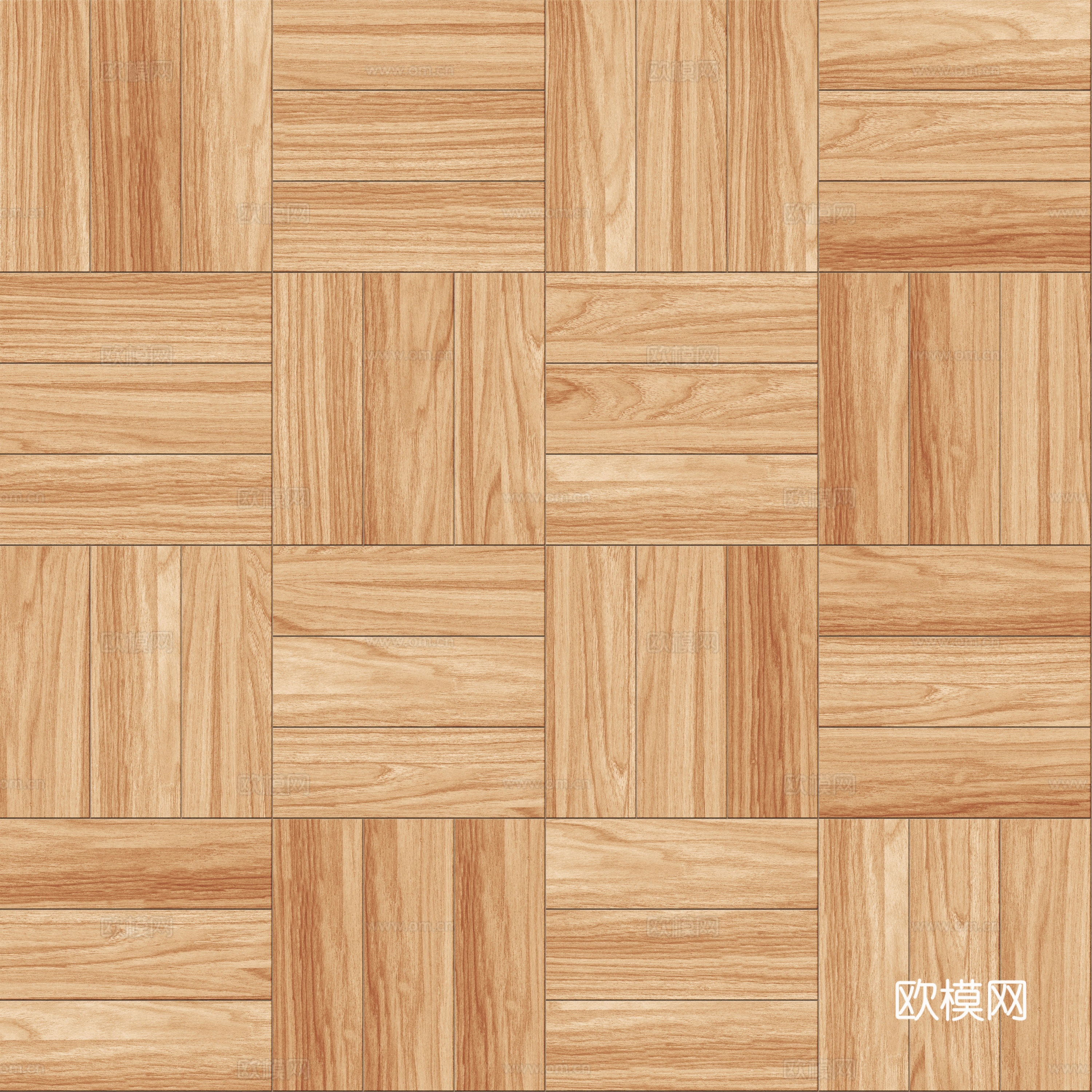 席纹拼花原木色实木地板78下载