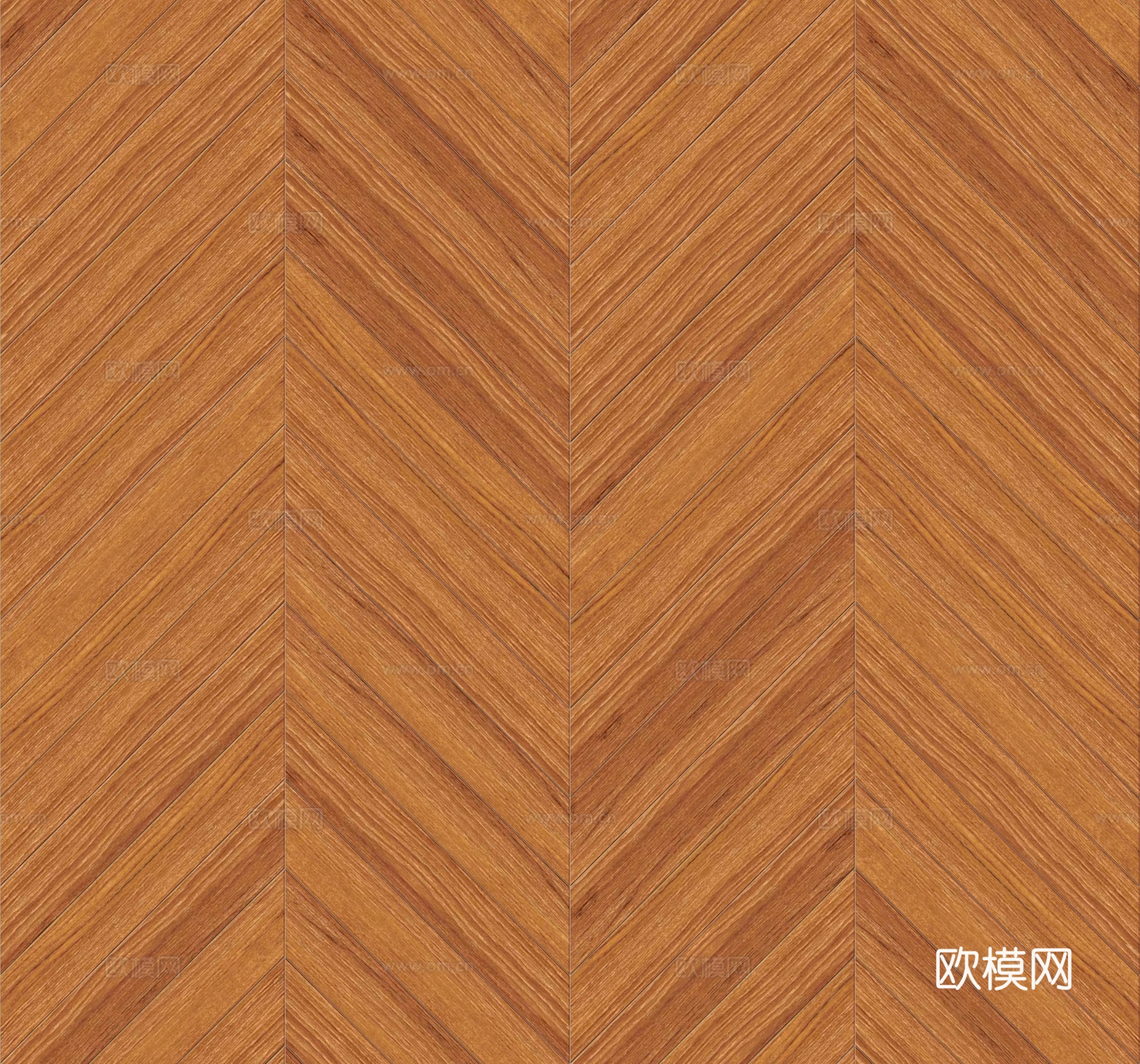 鱼骨纹齐缝原木色实木地板183下载