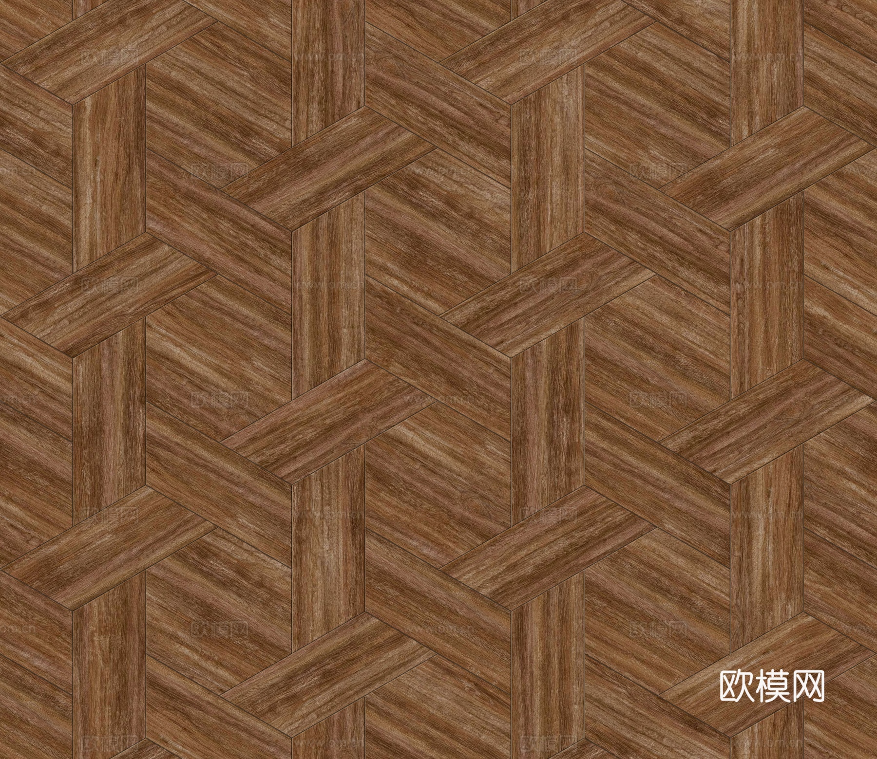 六边形拼花原木色实木地板25