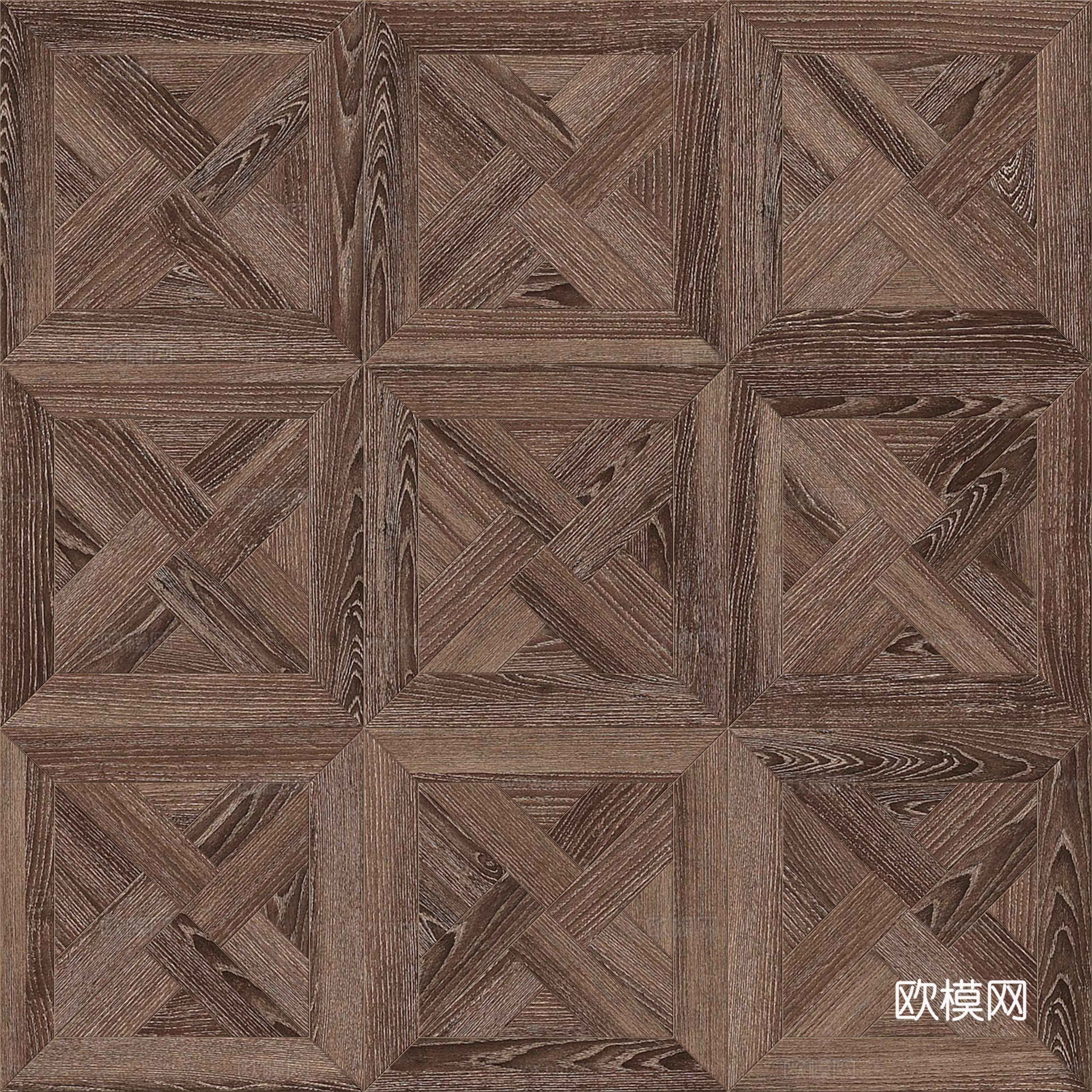 三角形风车拼花原木色实木地板84下载