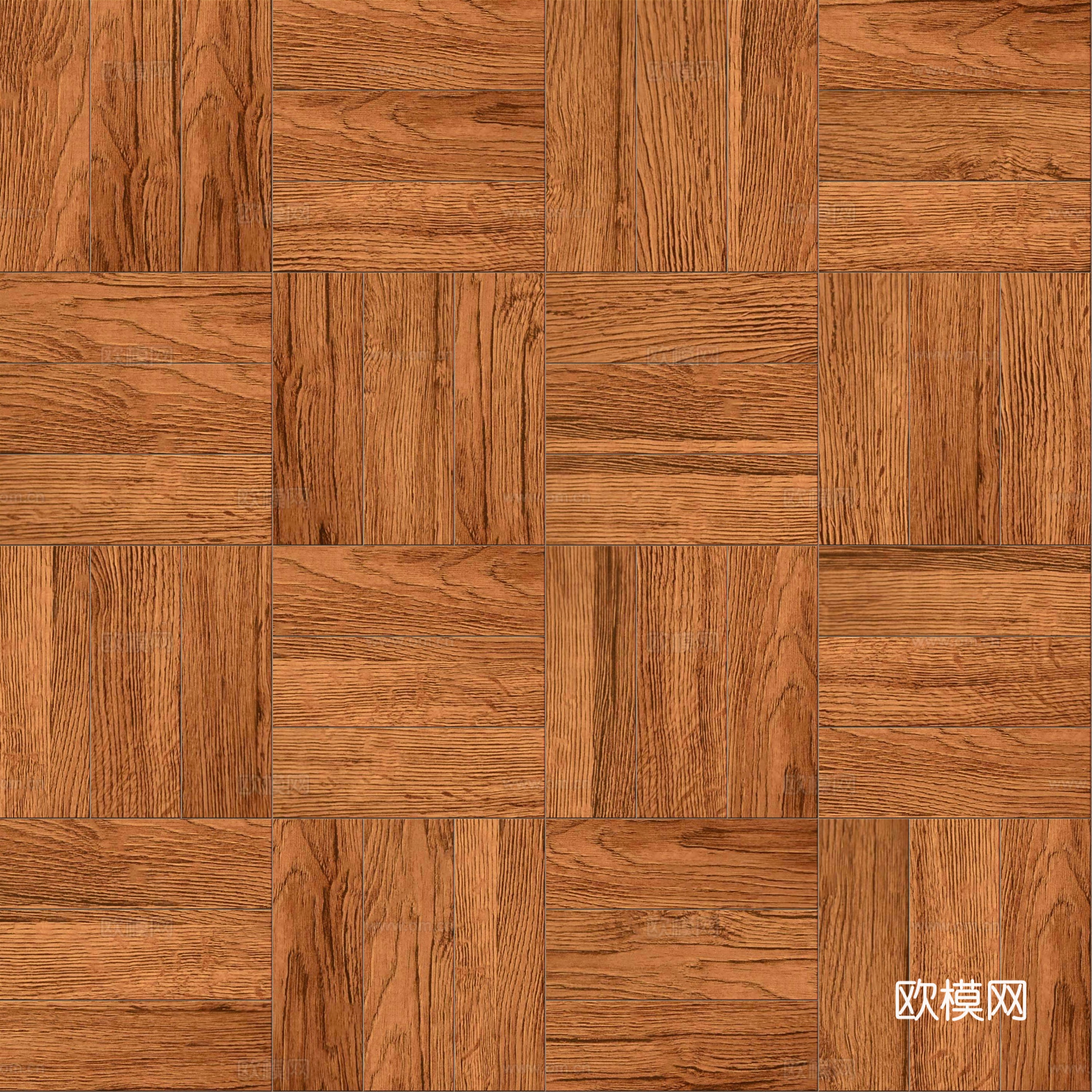 席纹拼花原木色实木地板59下载