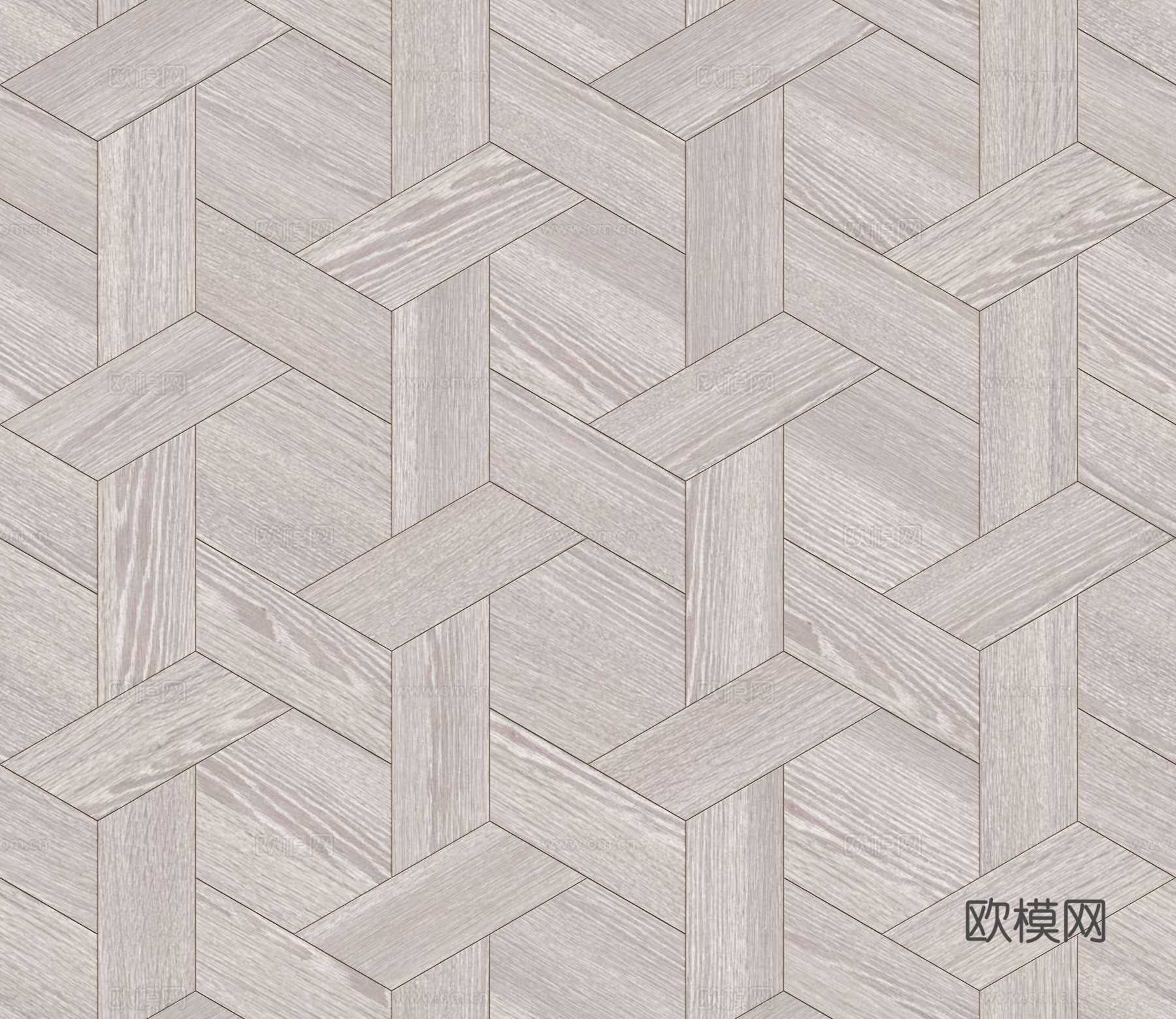 六边形拼花原木色实木地板19