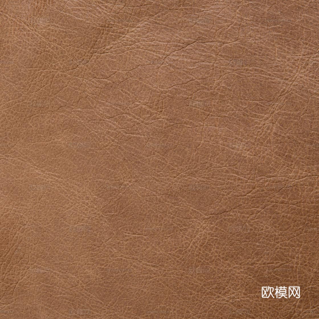 无缝咖色皮革