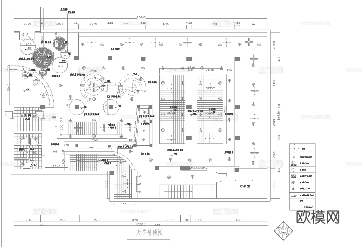 500电竞网咖 最新全套施工图cad施工图