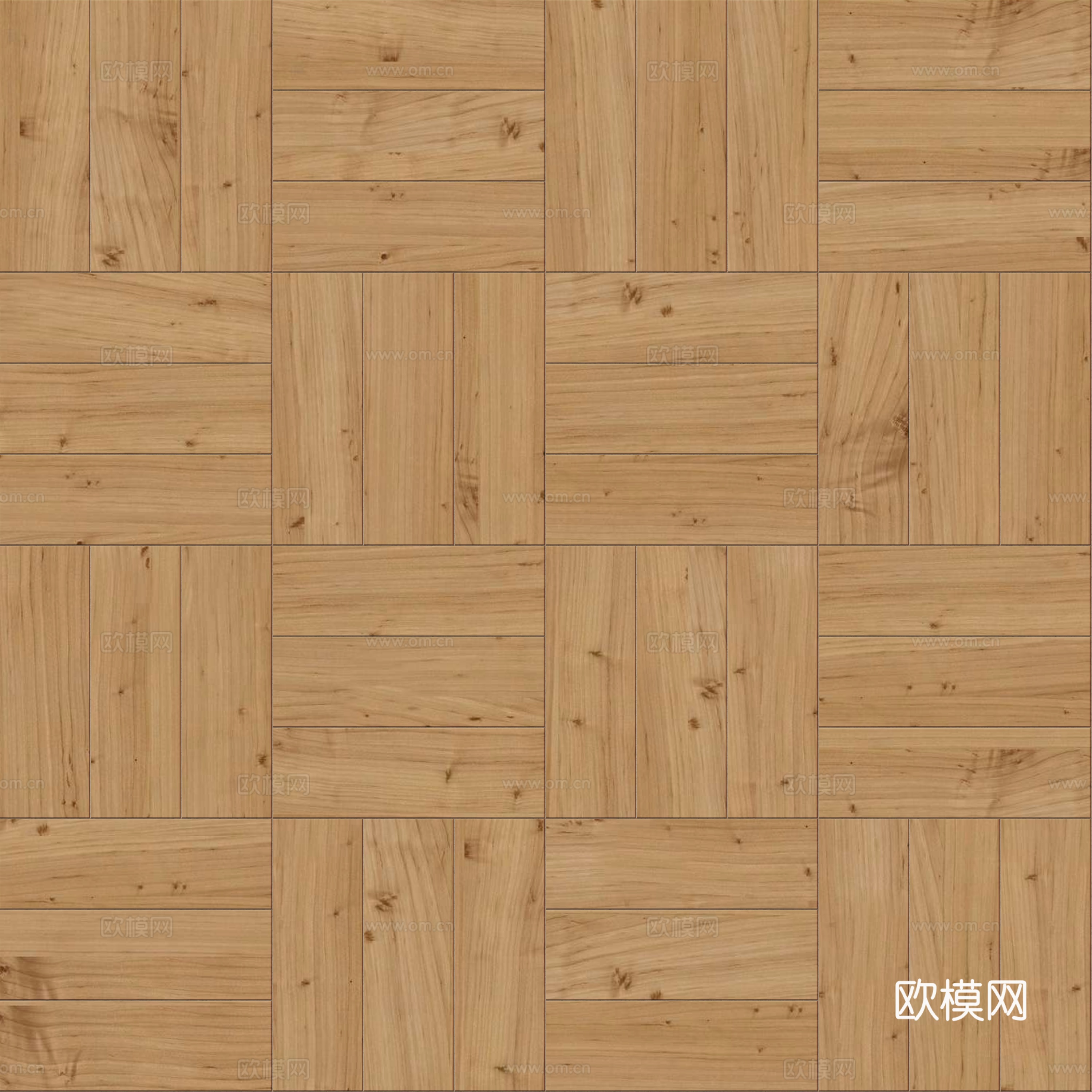 席纹拼花原木色实木地板82下载