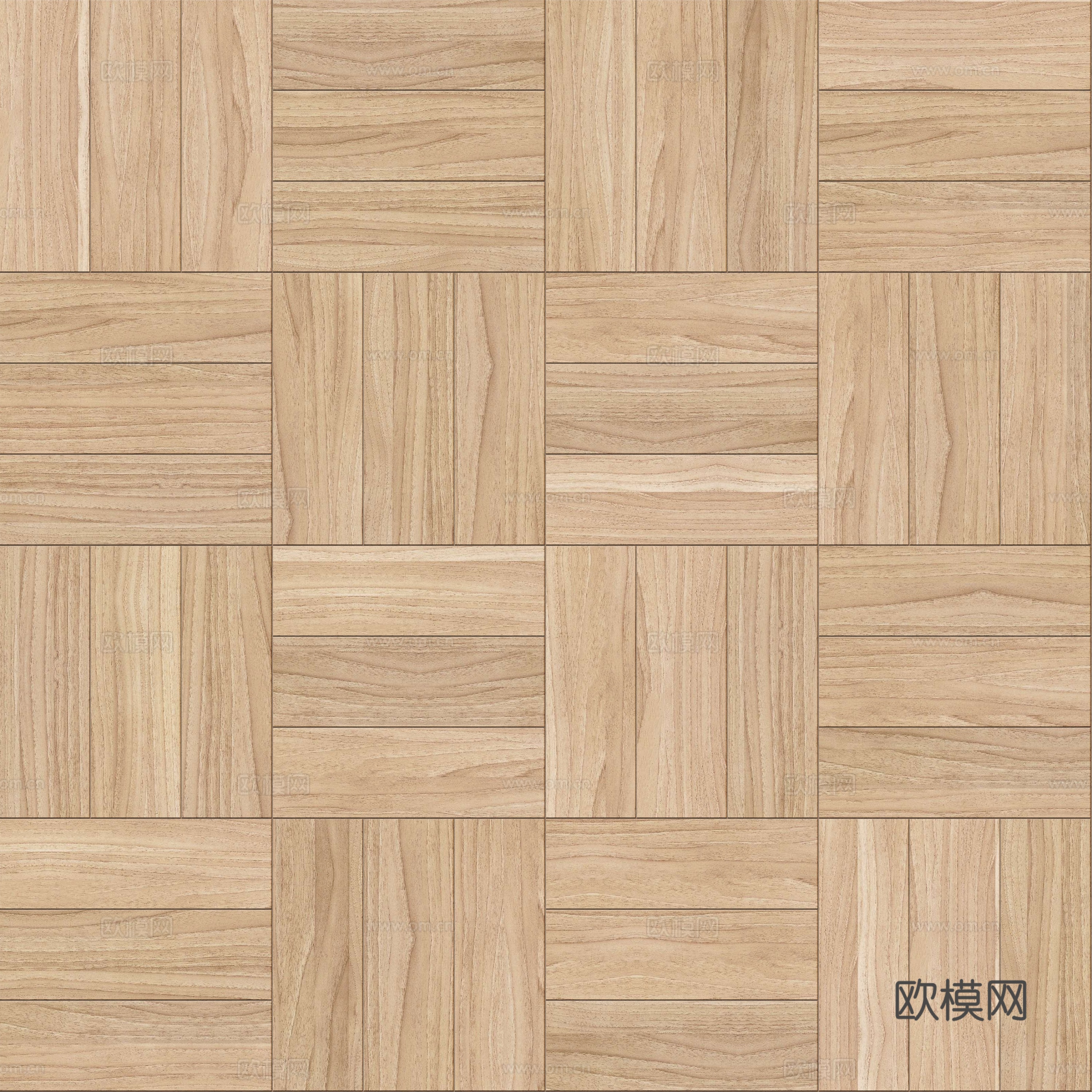 席纹拼花原木色实木地板67