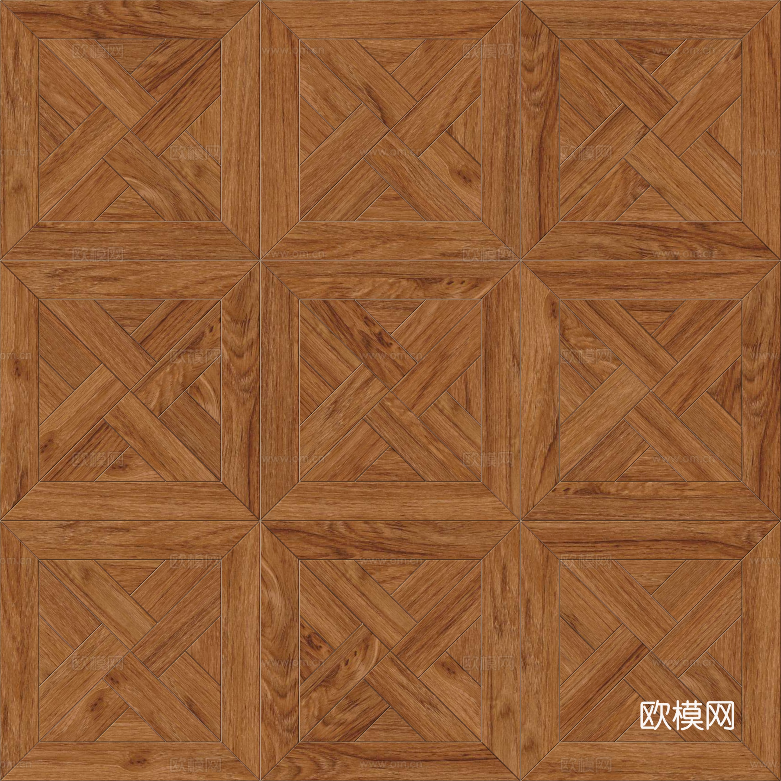 三角形风车拼花原木色实木地板13下载