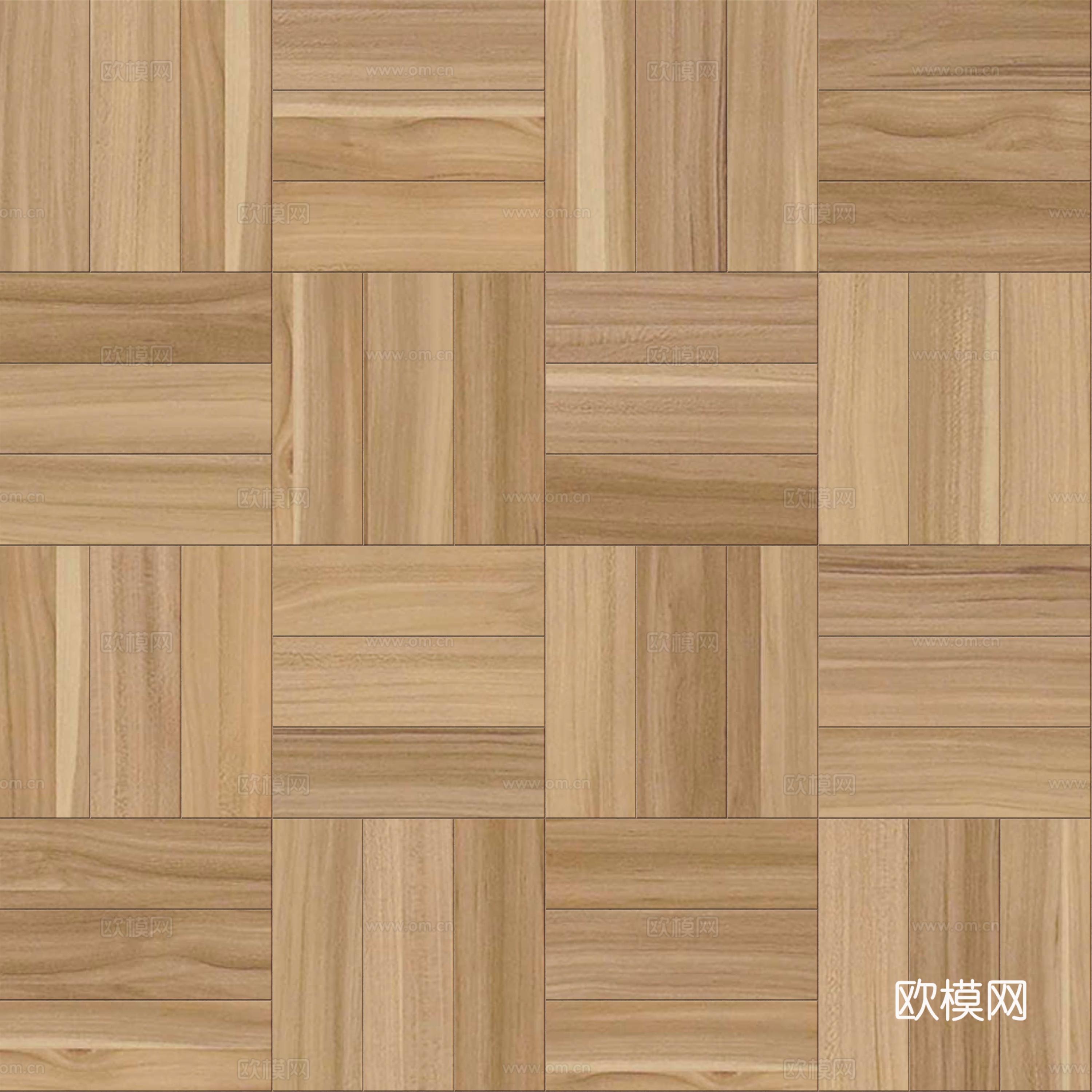 席纹拼花原木色实木地板51