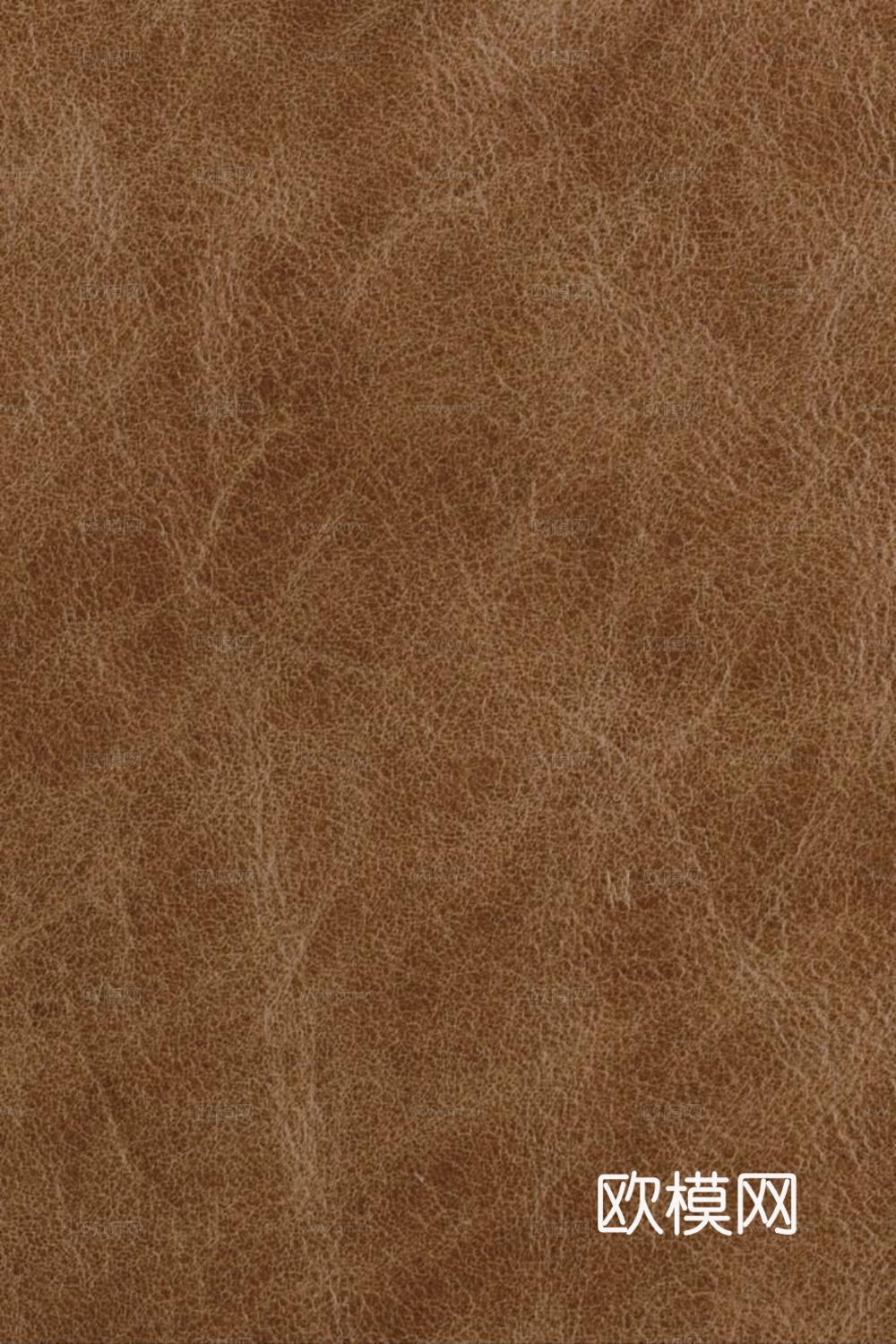 无缝咖色皮革
