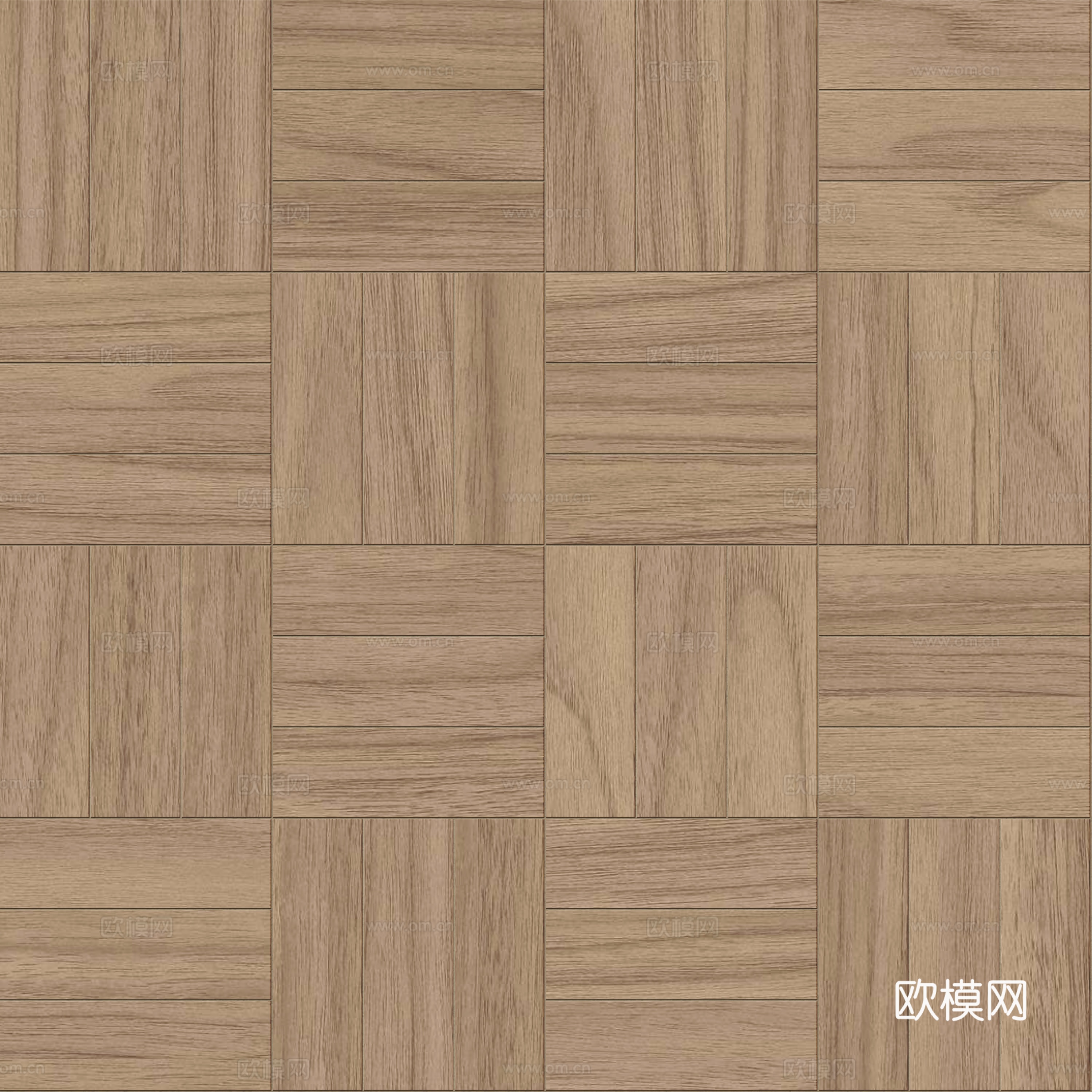 席纹拼花原木色实木地板93