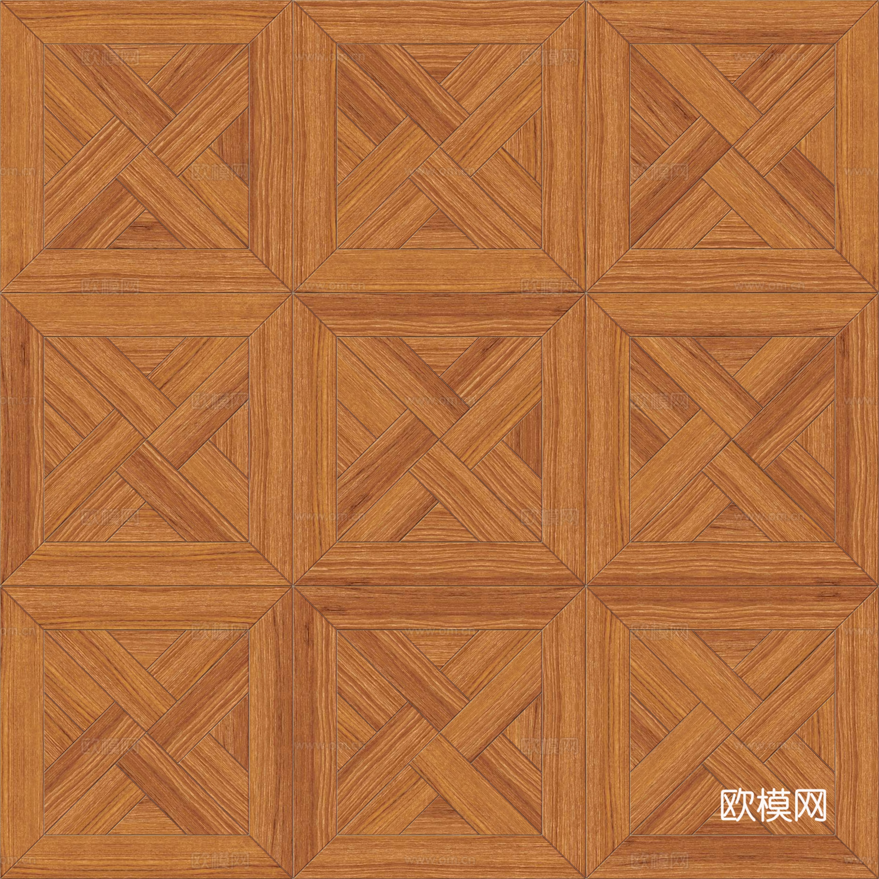 三角形风车拼花原木色实木地板99下载