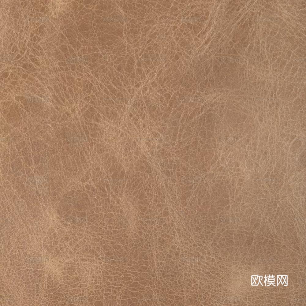 无缝咖色皮革