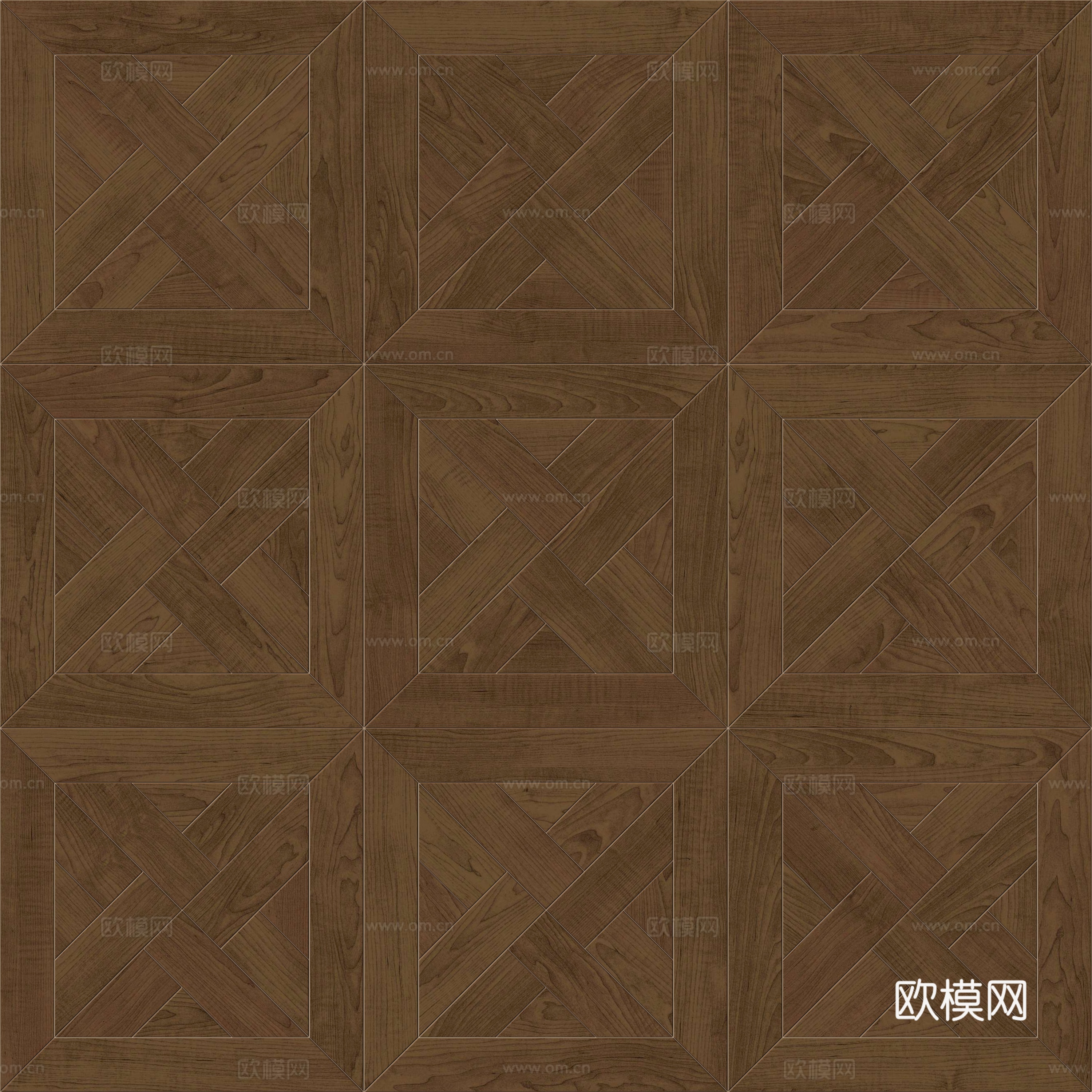 三角形风车拼花原木色实木地板77下载