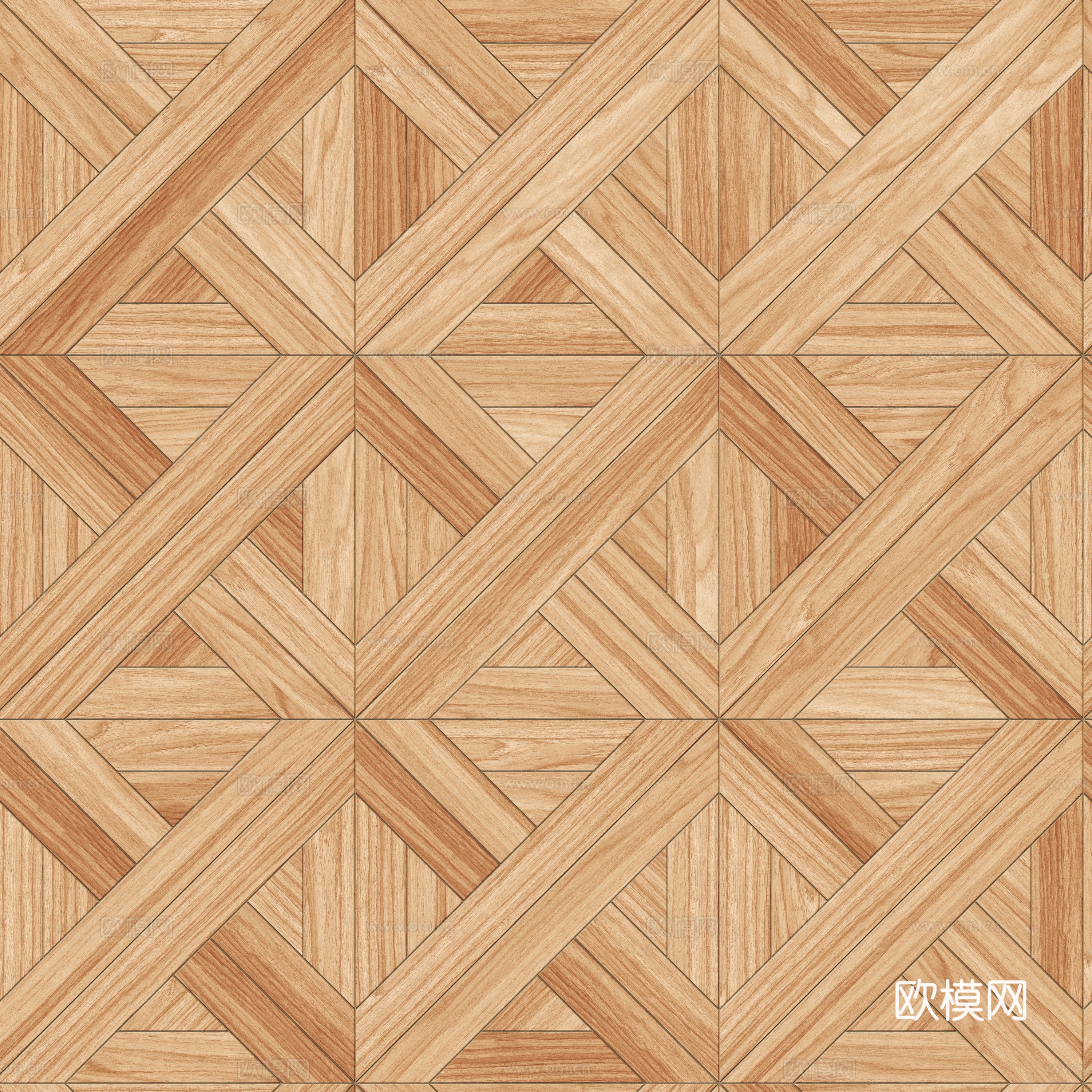 三角形拼花原木色实木地板82下载