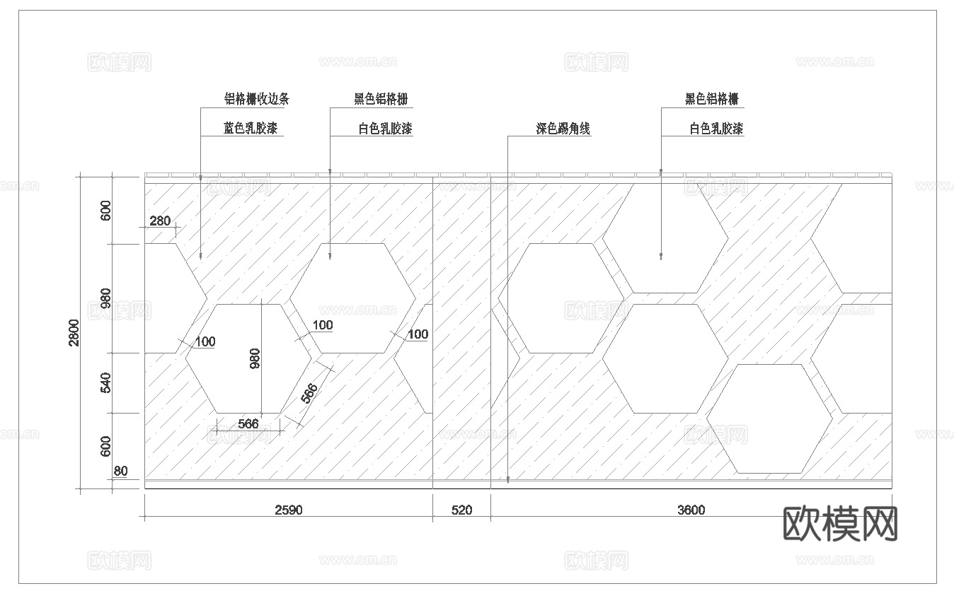 400平电竞网咖 最新全套施工图cad施工图