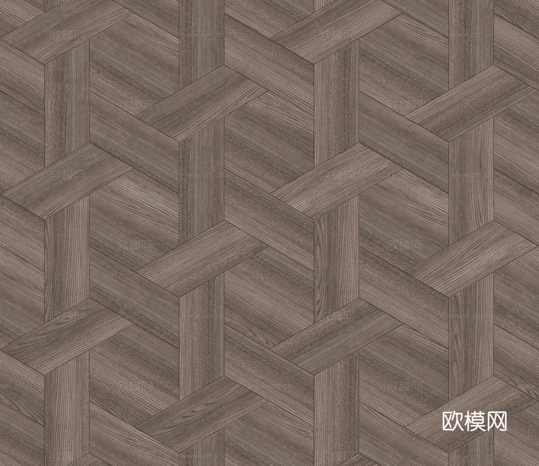 六边形拼花原木色实木地板37