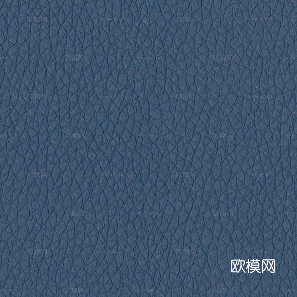 无缝蓝色皮革