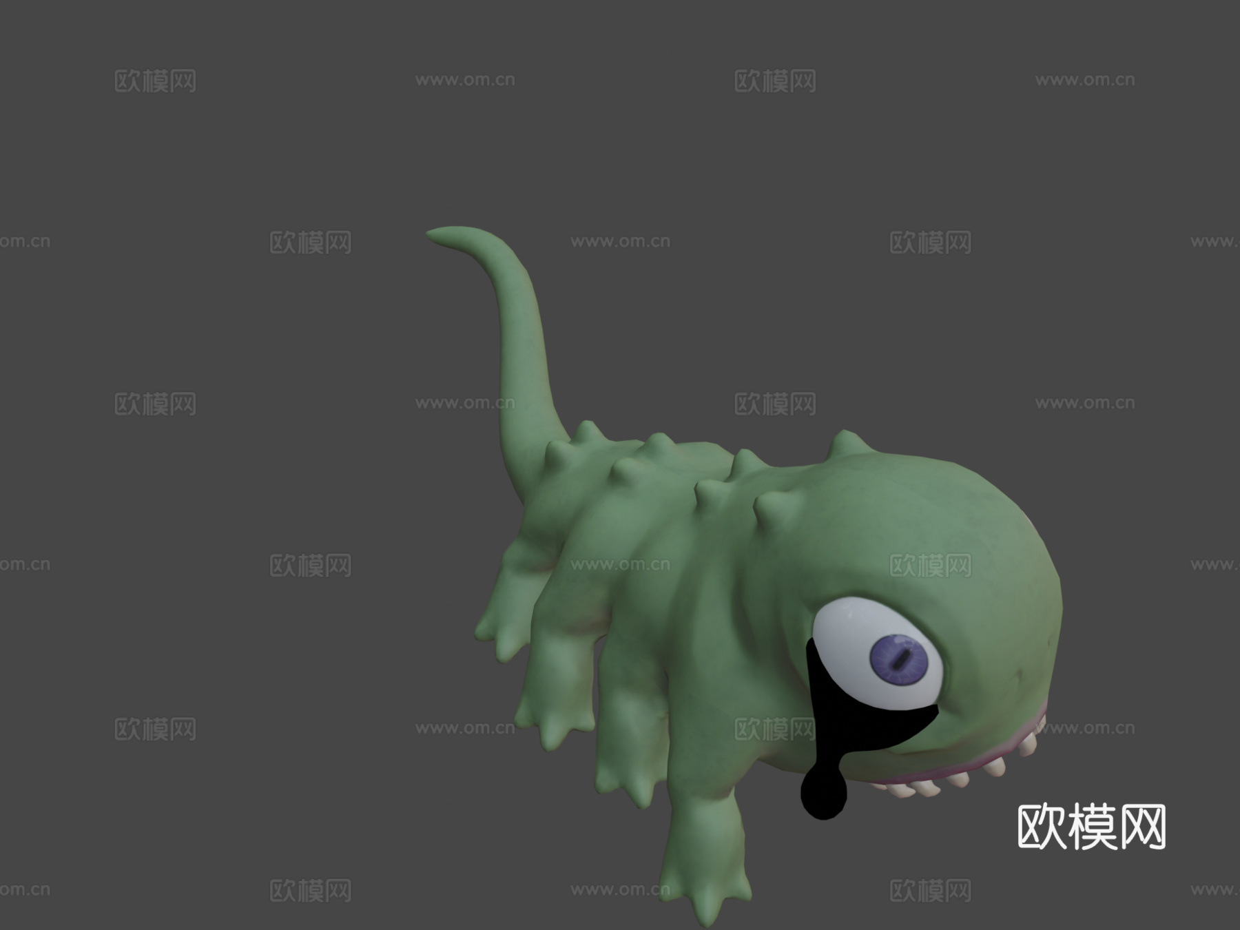 嫉妒3d模型下载（渲染图7）