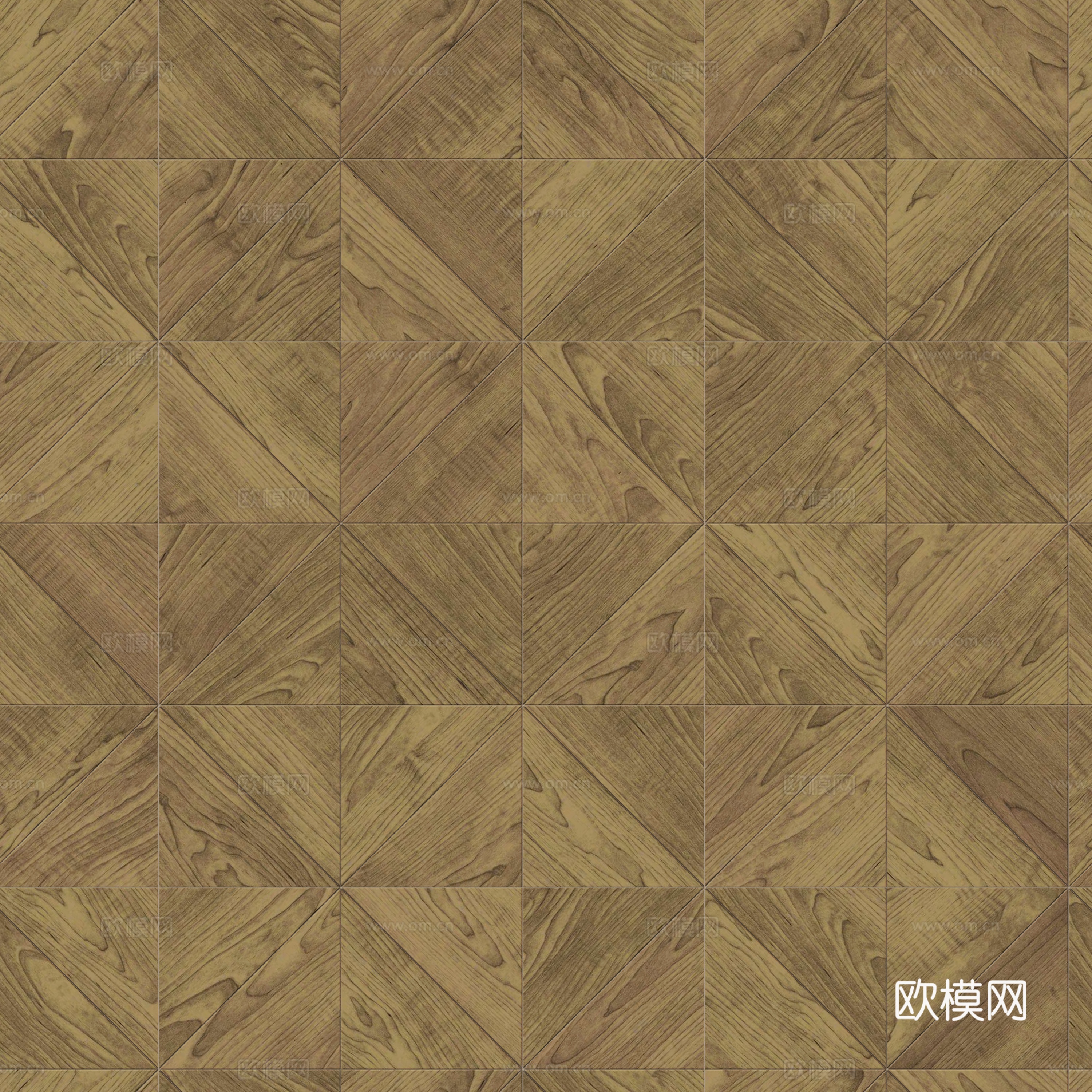 三角形拼花原木色实木地板64下载