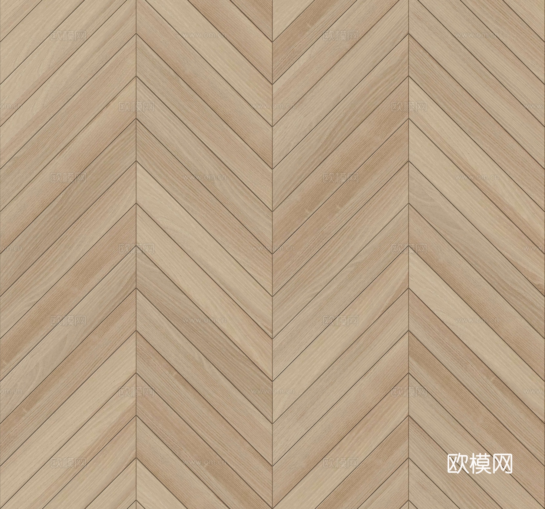 鱼骨纹齐缝原木色实木地板29下载