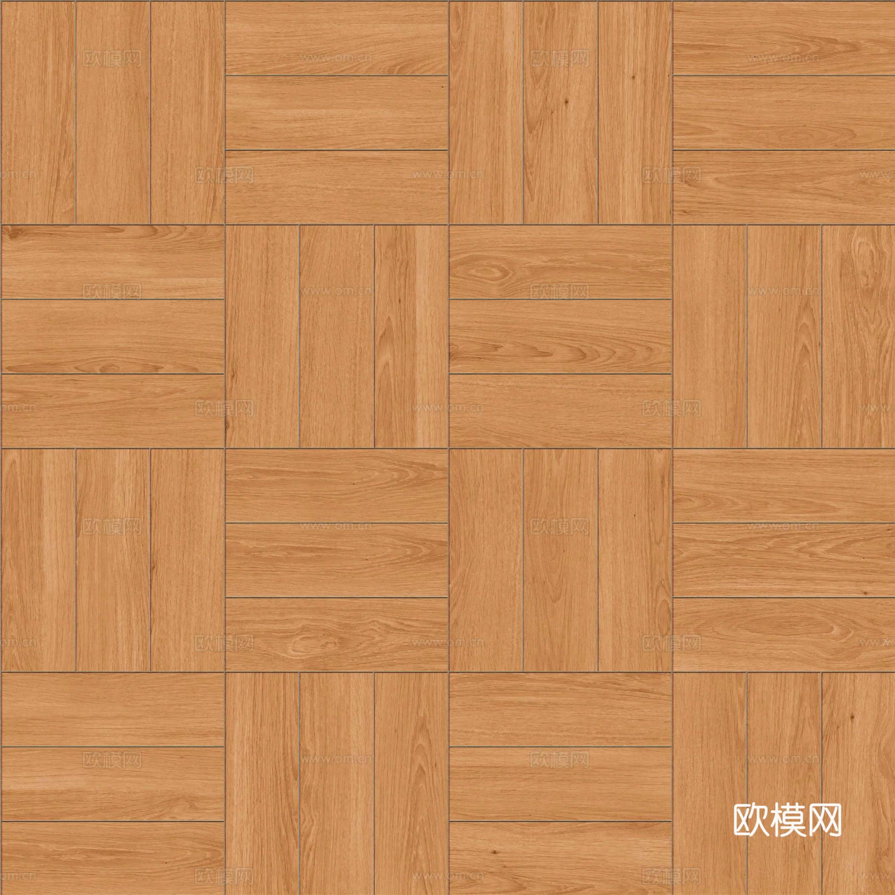 席纹拼花原木色实木地板96下载