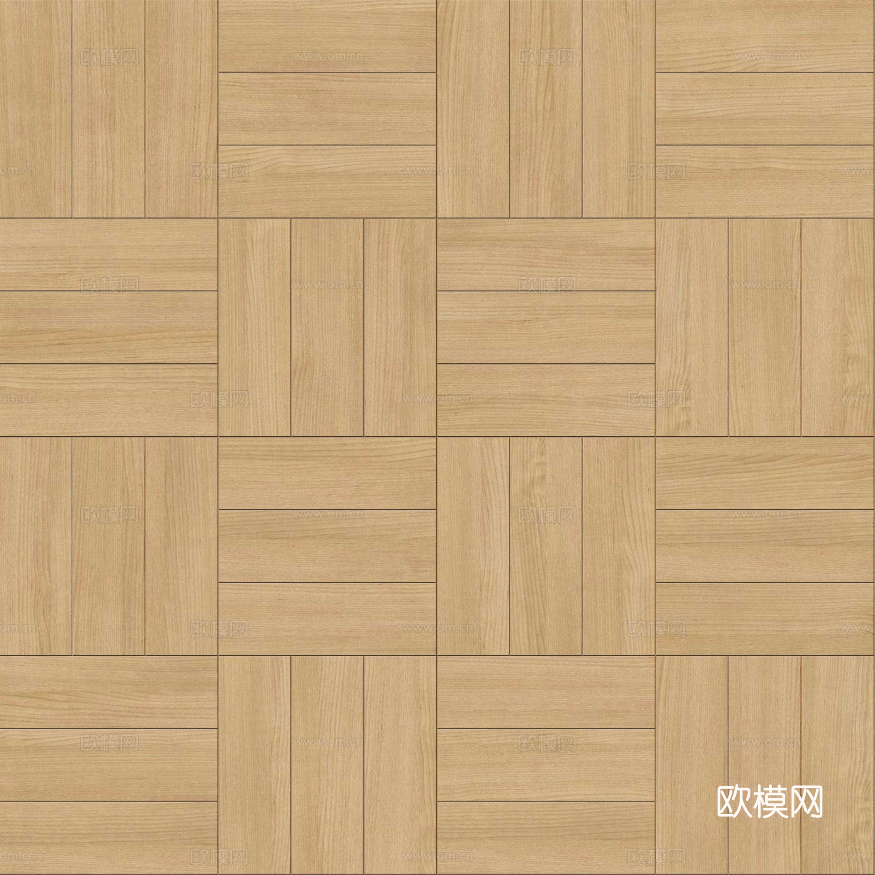 席纹拼花原木色实木地板18下载