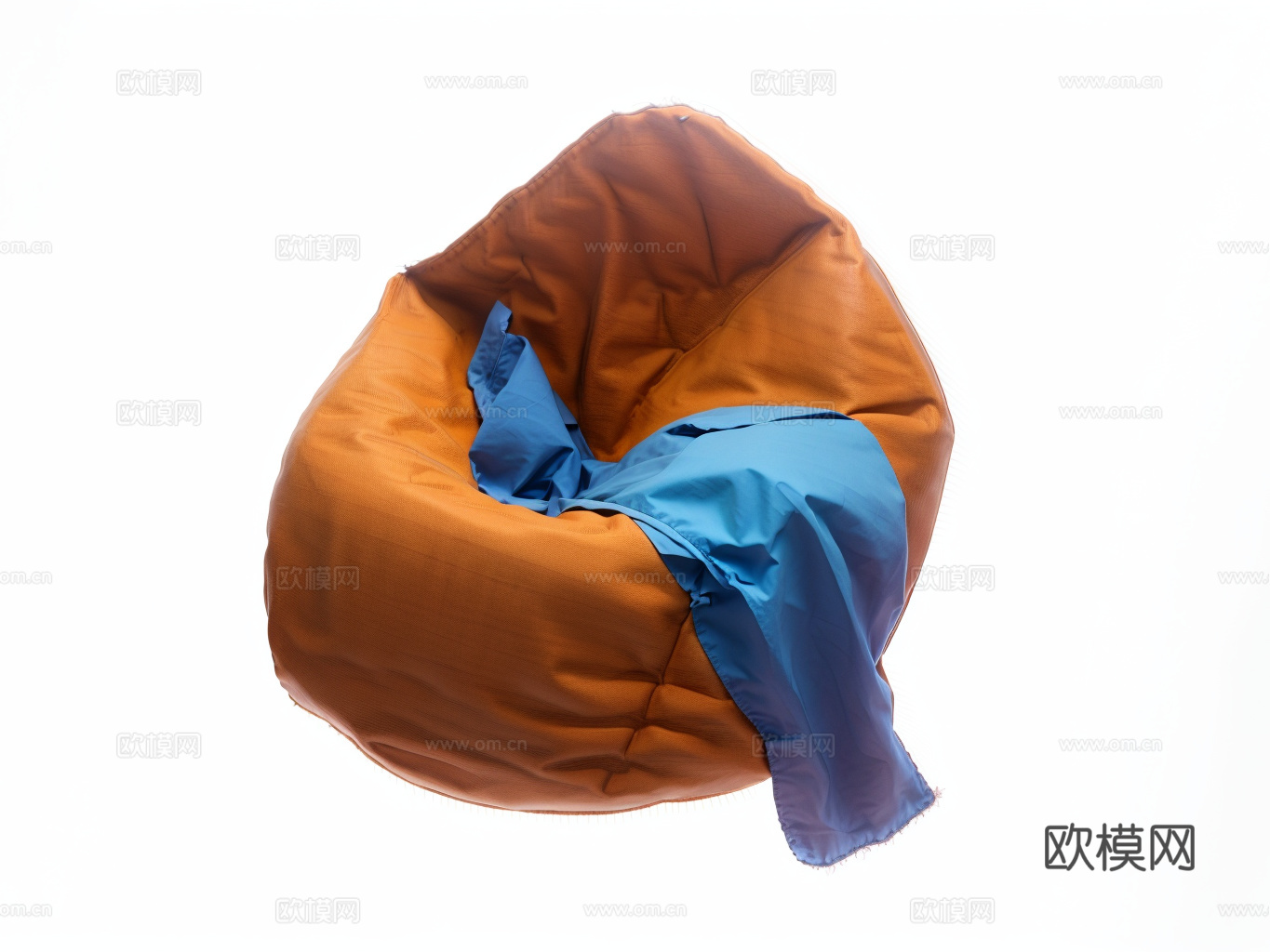 懒人沙发su模型