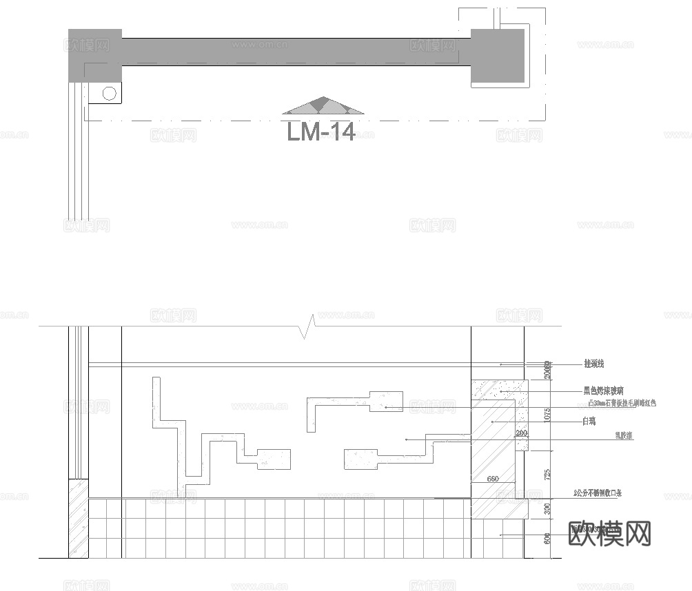1000平电竞网咖 最新全套施工图cad施工图