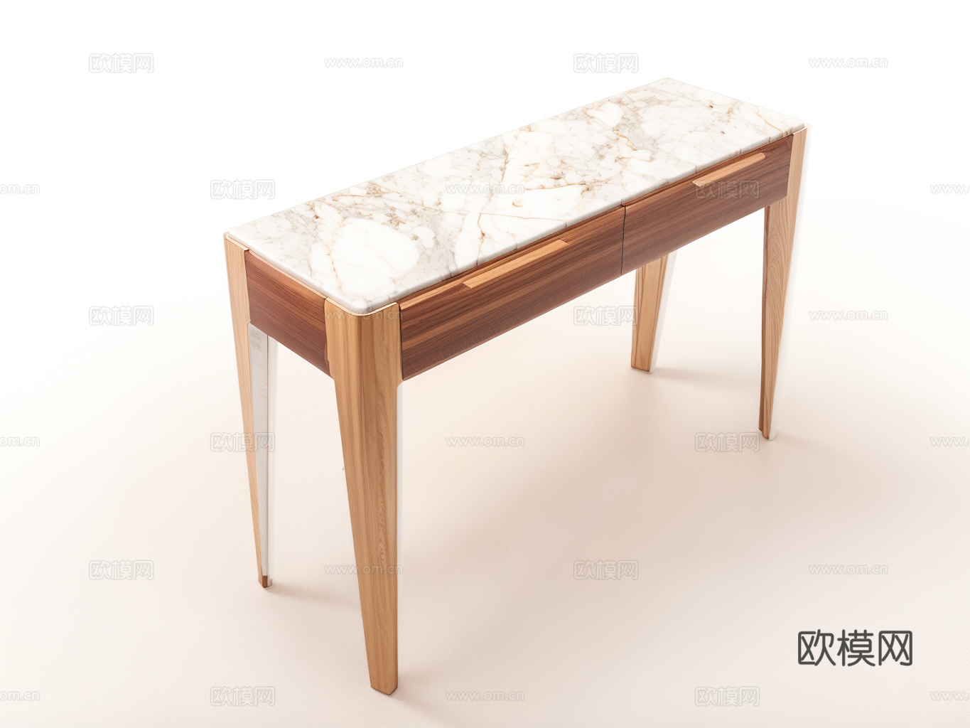 民宿风桌子su模型