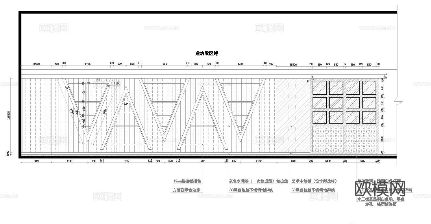 800平电竞网咖 最新全套施工图cad施工图