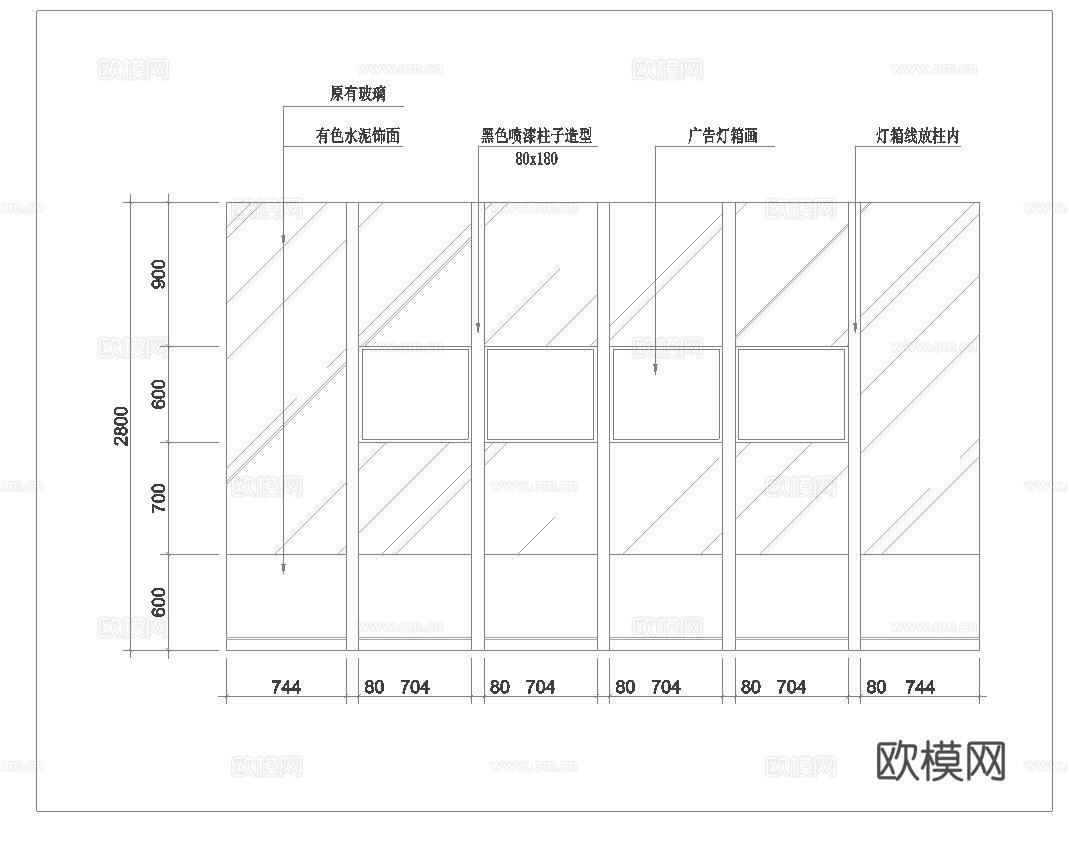 400平电竞网咖 最新全套施工图cad施工图