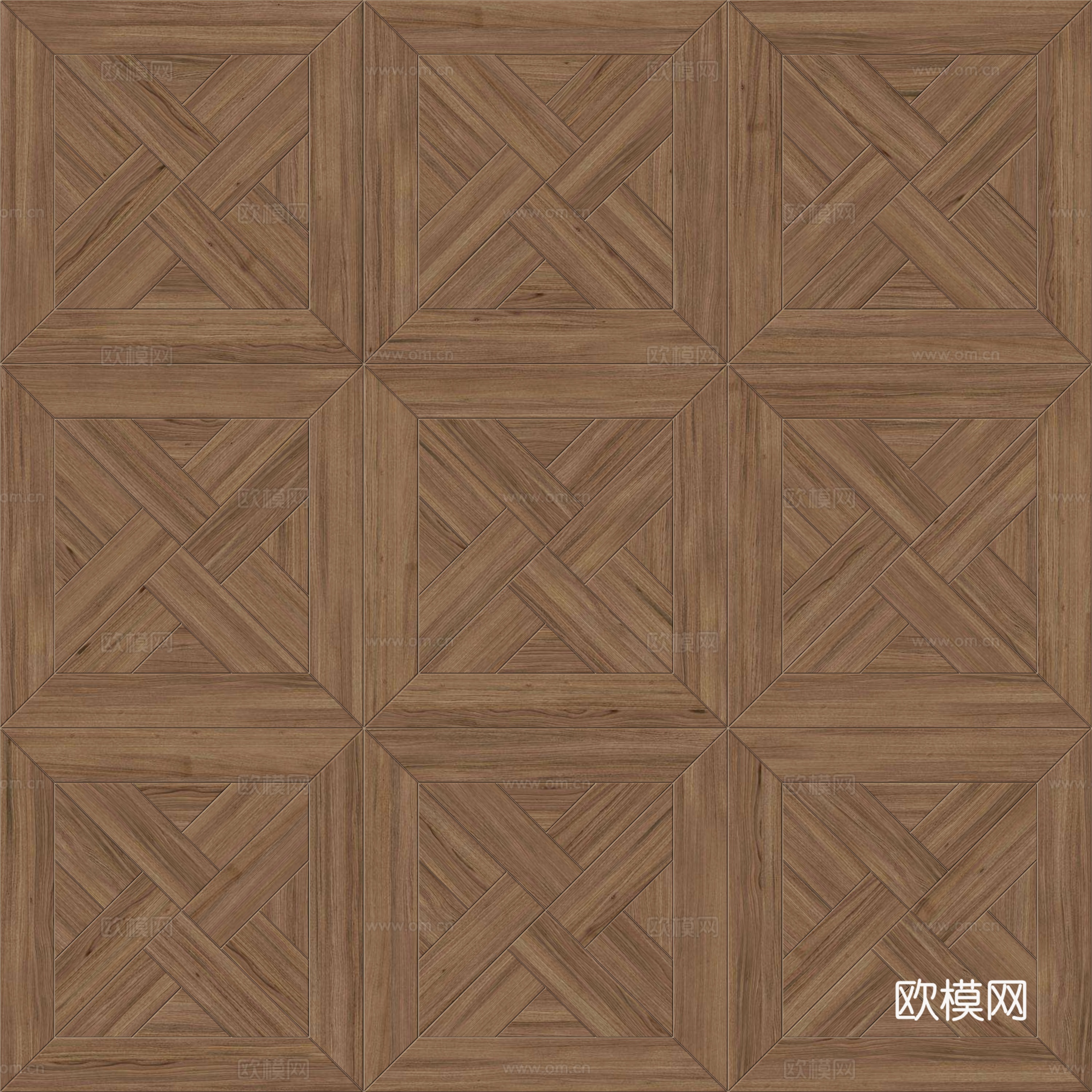 三角形风车拼花原木色实木地板32下载