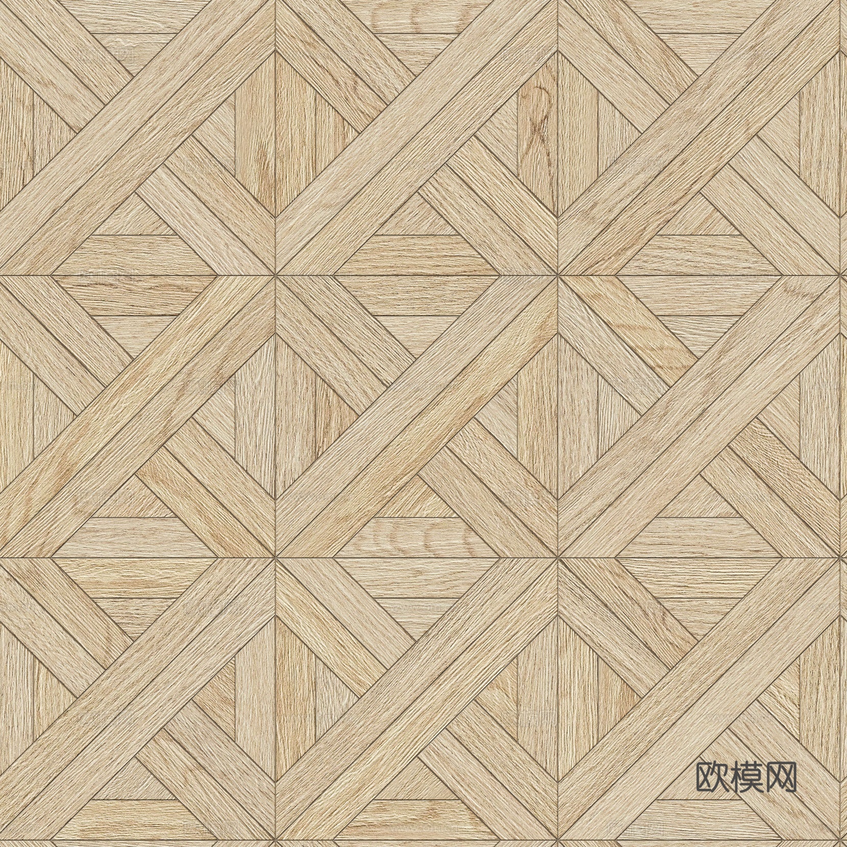 三角形拼花原木色实木地板33下载