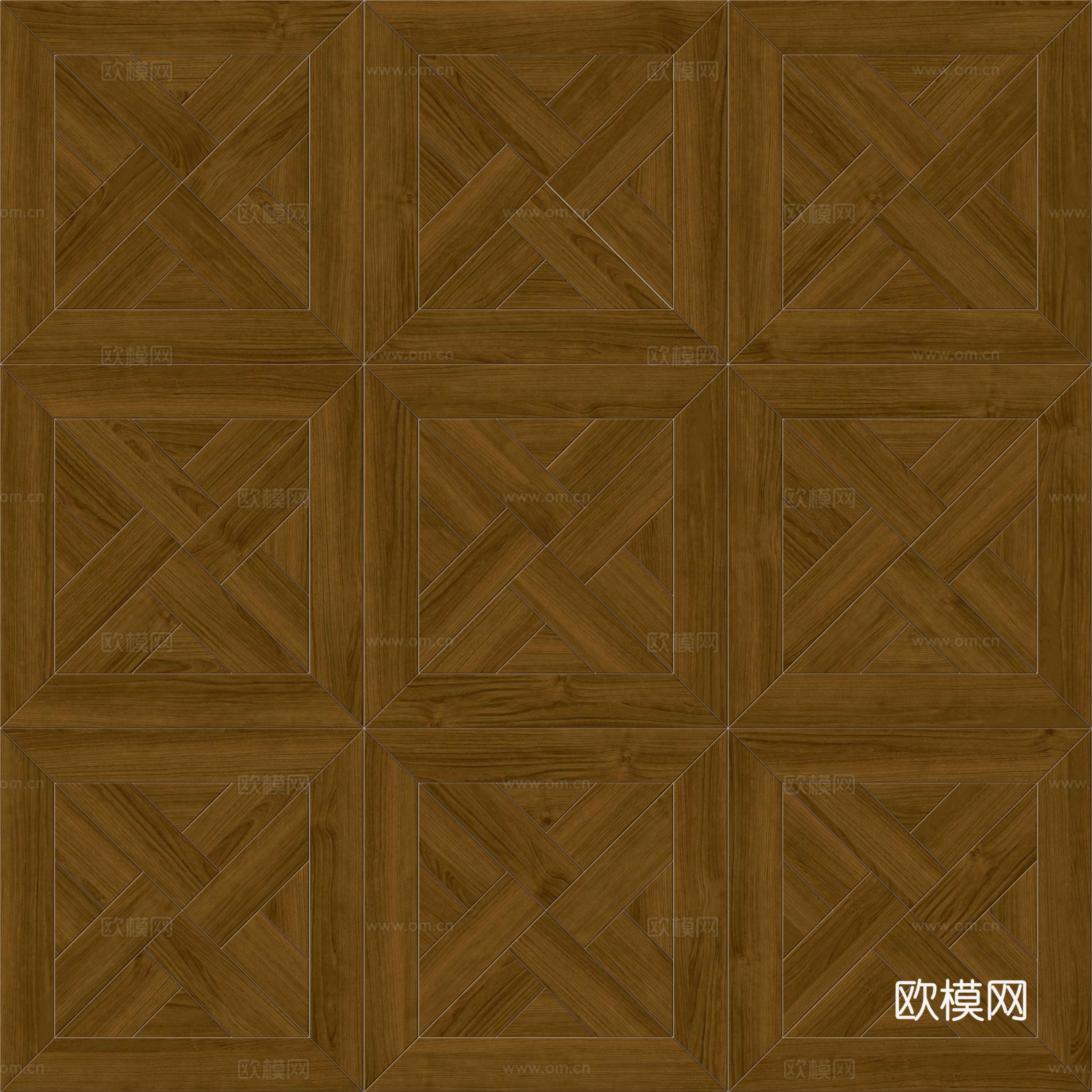 三角形风车拼花原木色实木地板79下载