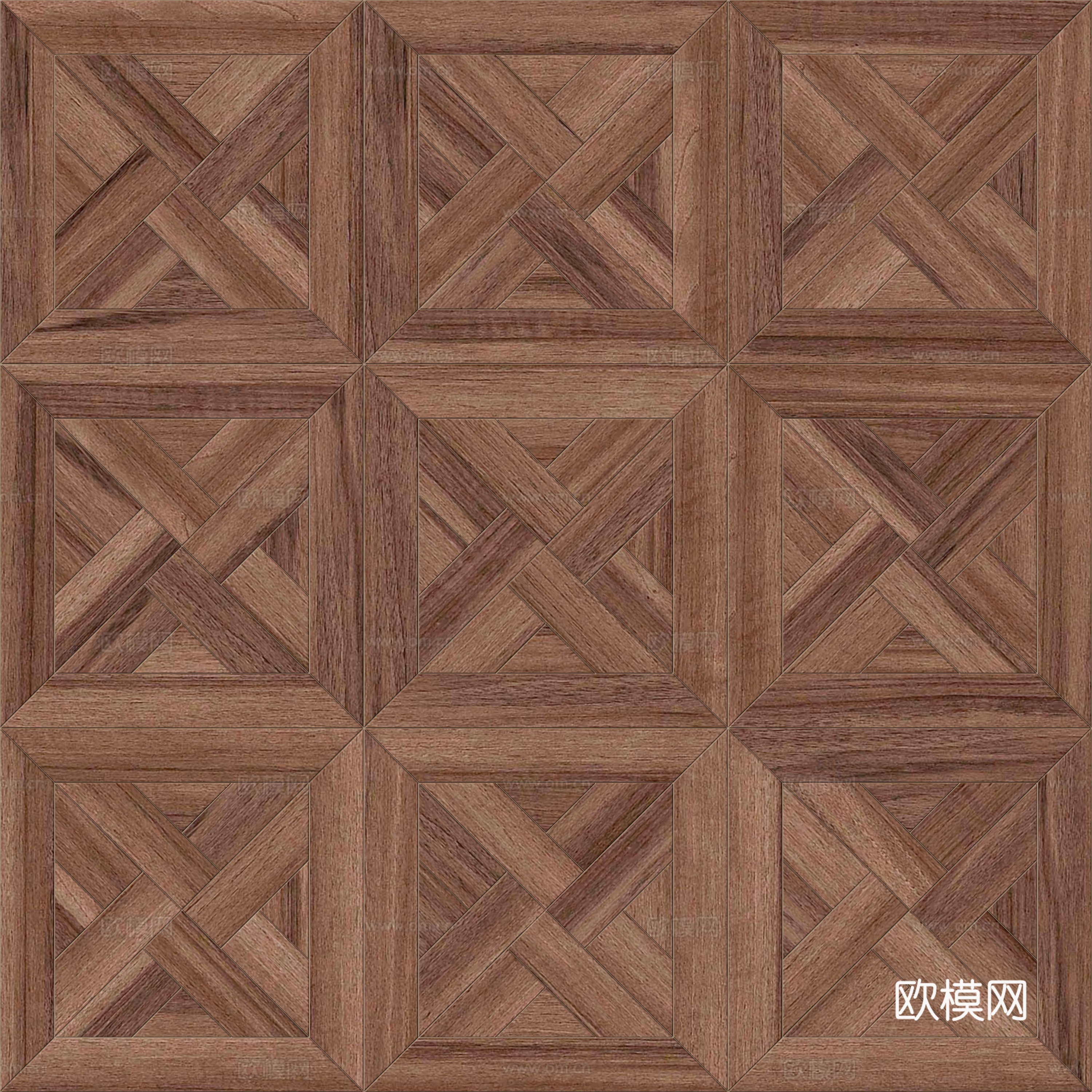 三角形风车拼花原木色实木地板86下载