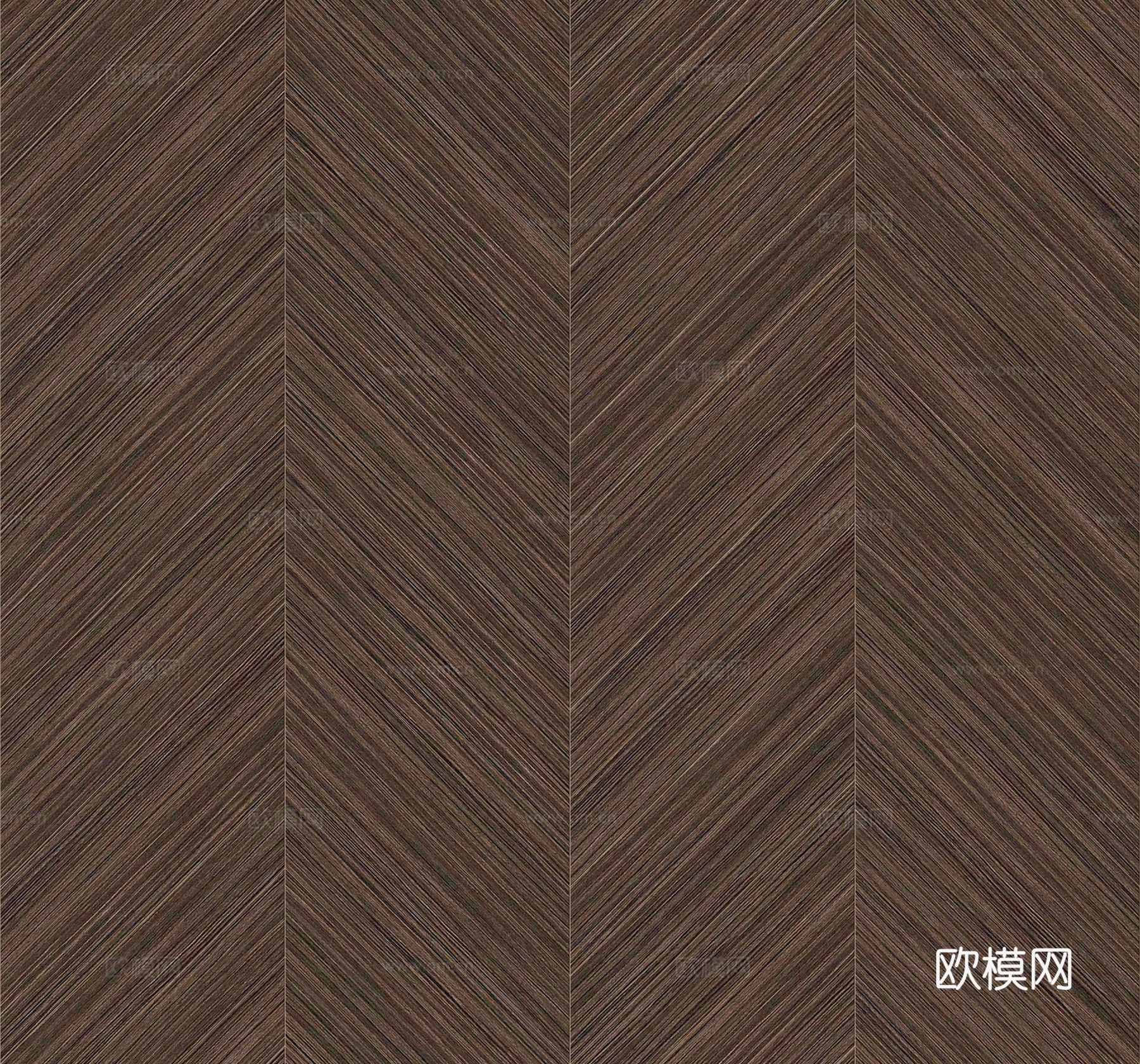 鱼骨纹齐缝原木色实木地板127