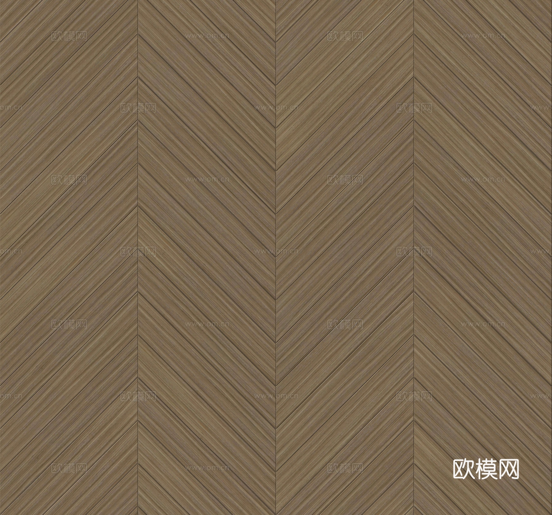 鱼骨纹齐缝原木色实木地板59