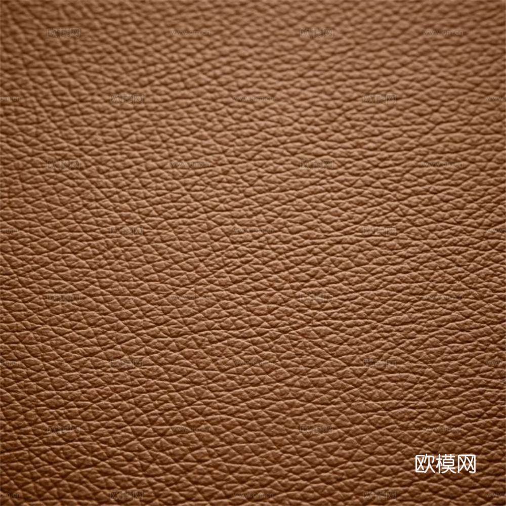 无缝咖色皮革