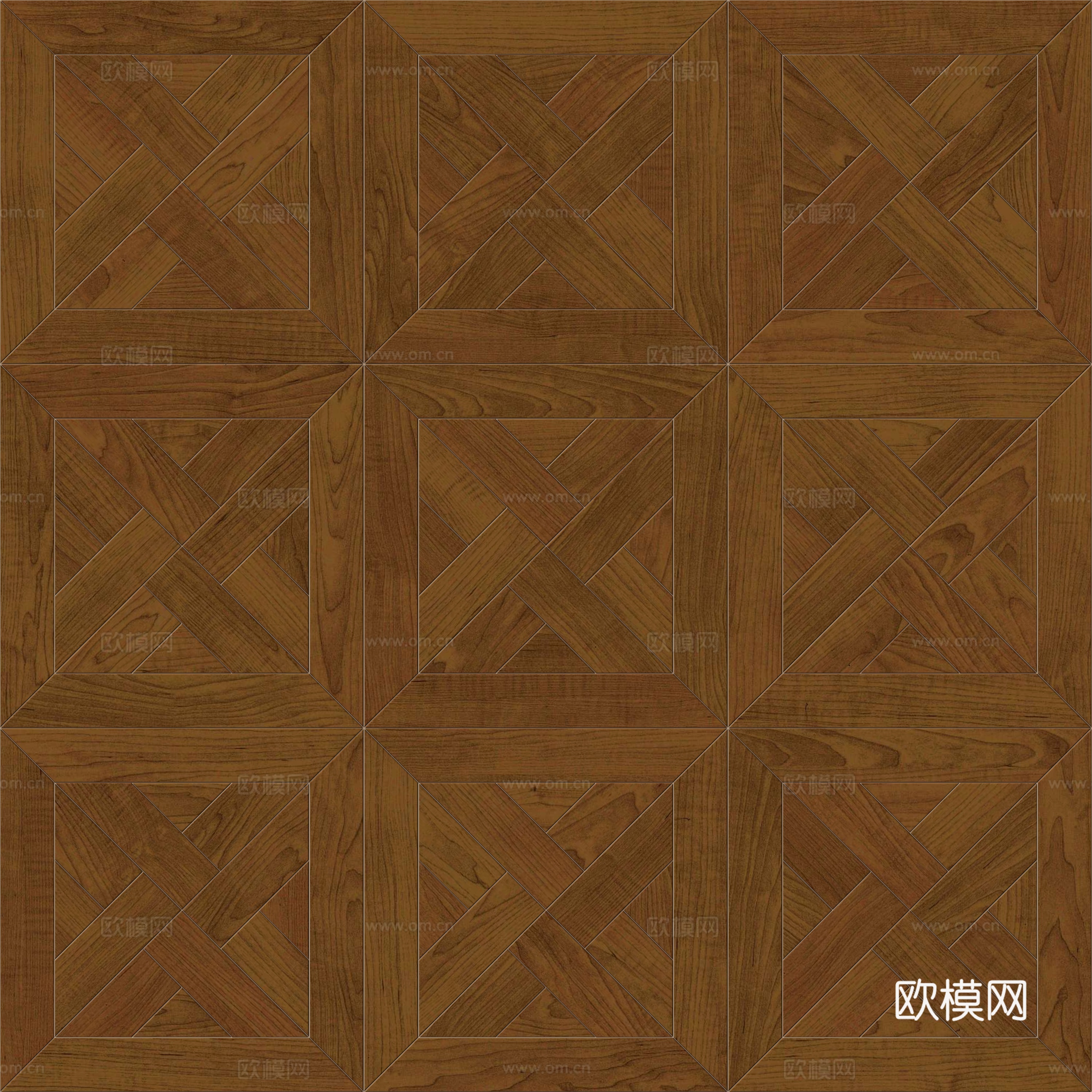 三角形风车拼花原木色实木地板76下载