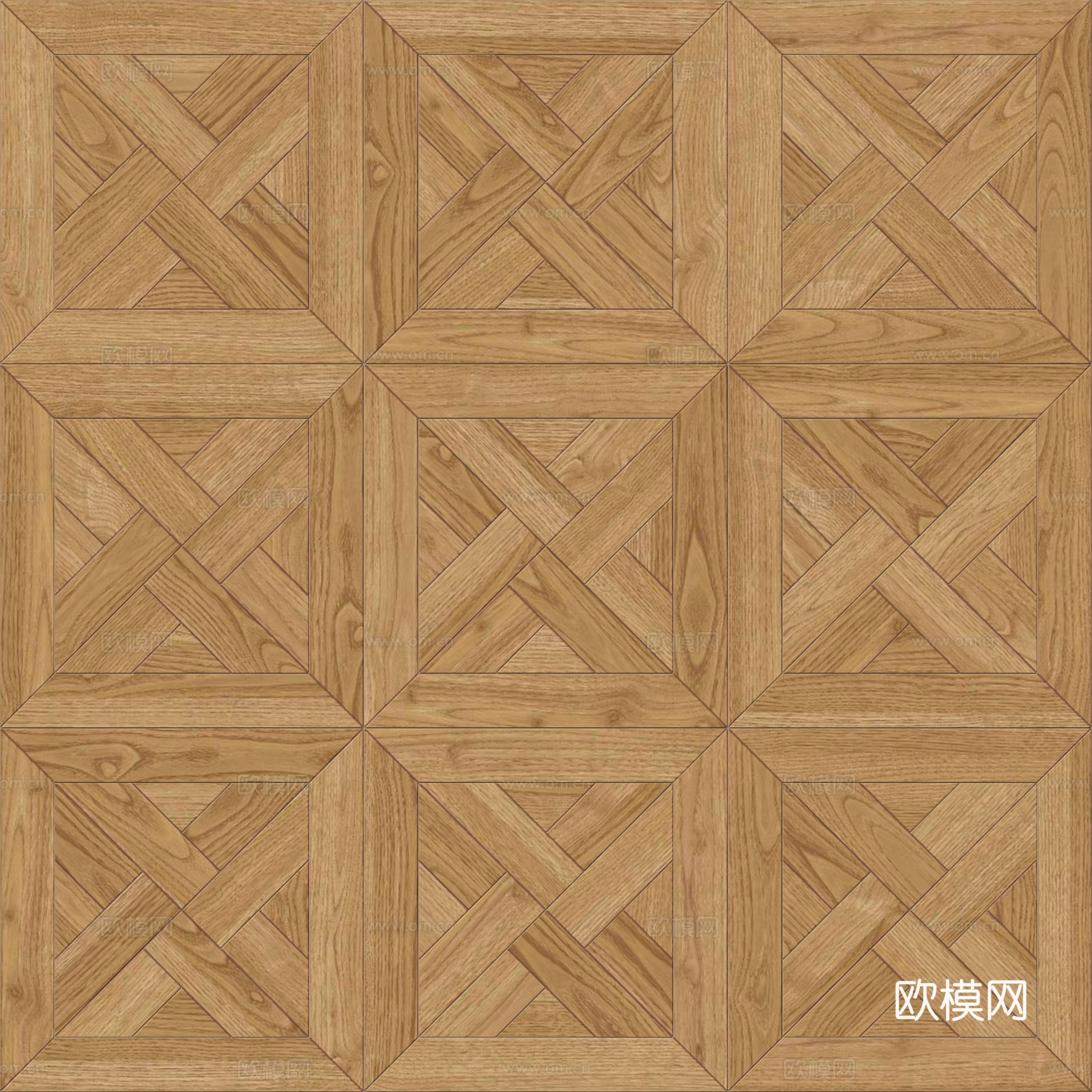三角形风车拼花原木色实木地板20下载