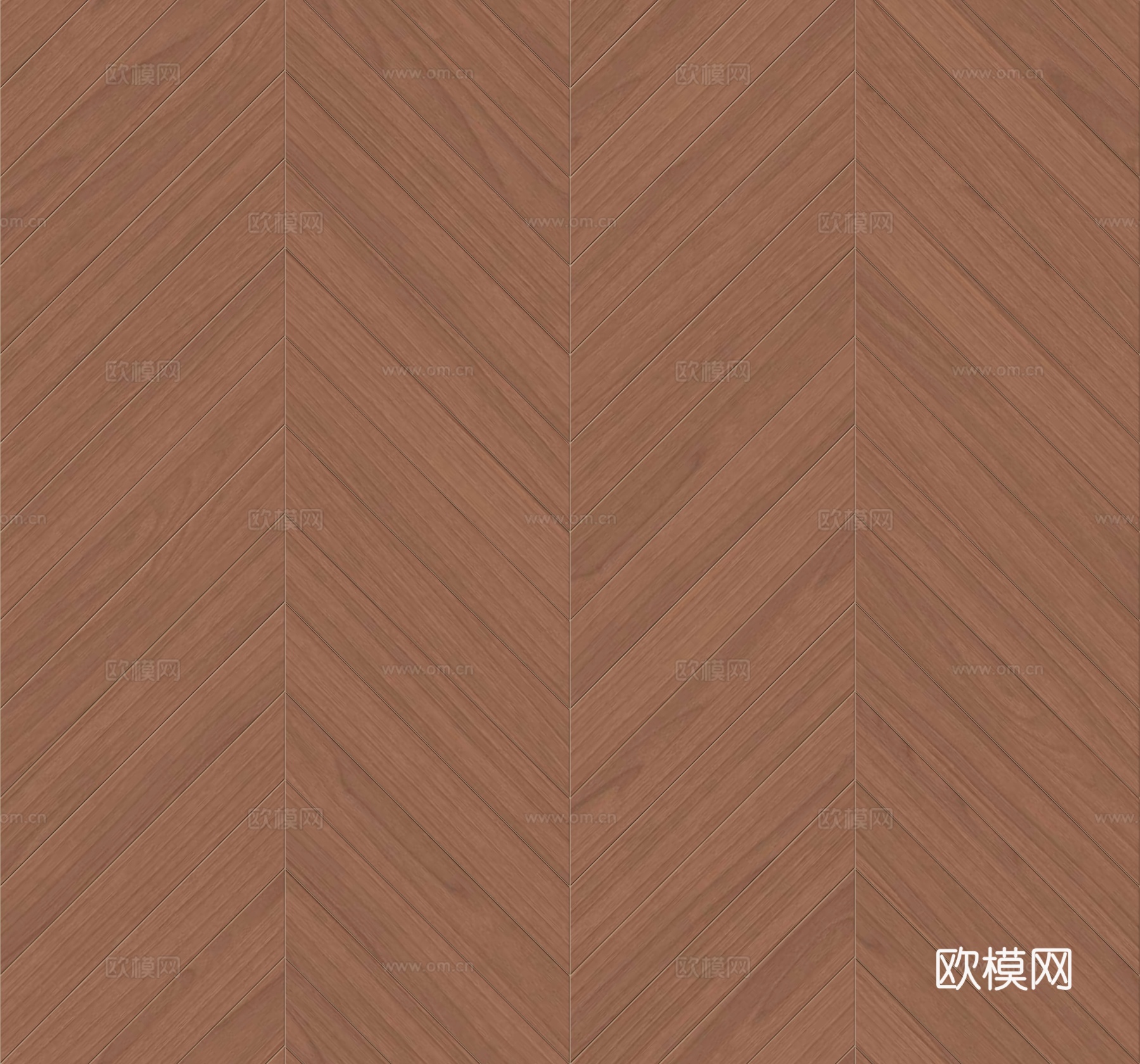 鱼骨纹齐缝原木色实木地板154下载