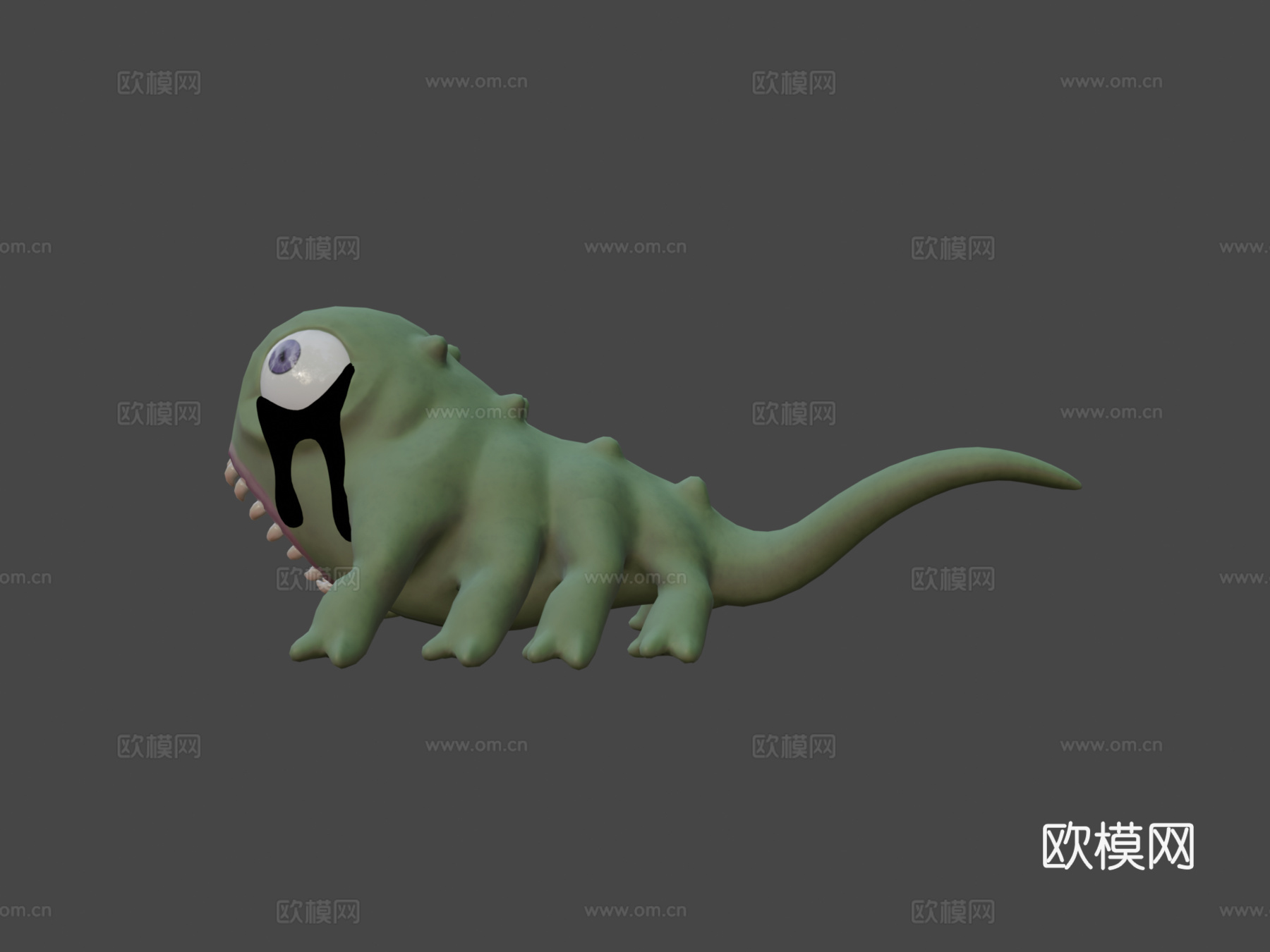 嫉妒3d模型下载（渲染图8）